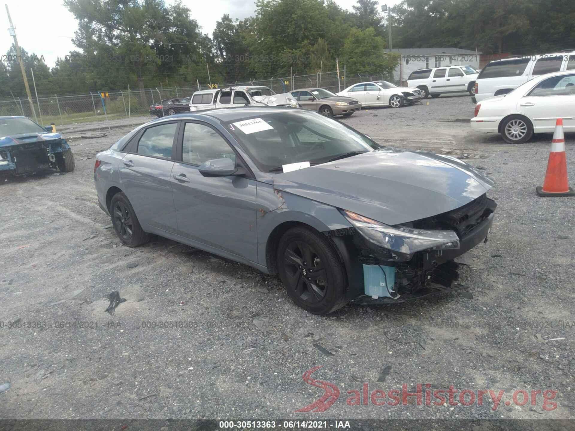 KMHLM4AG6MU095520 2021 HYUNDAI ELANTRA