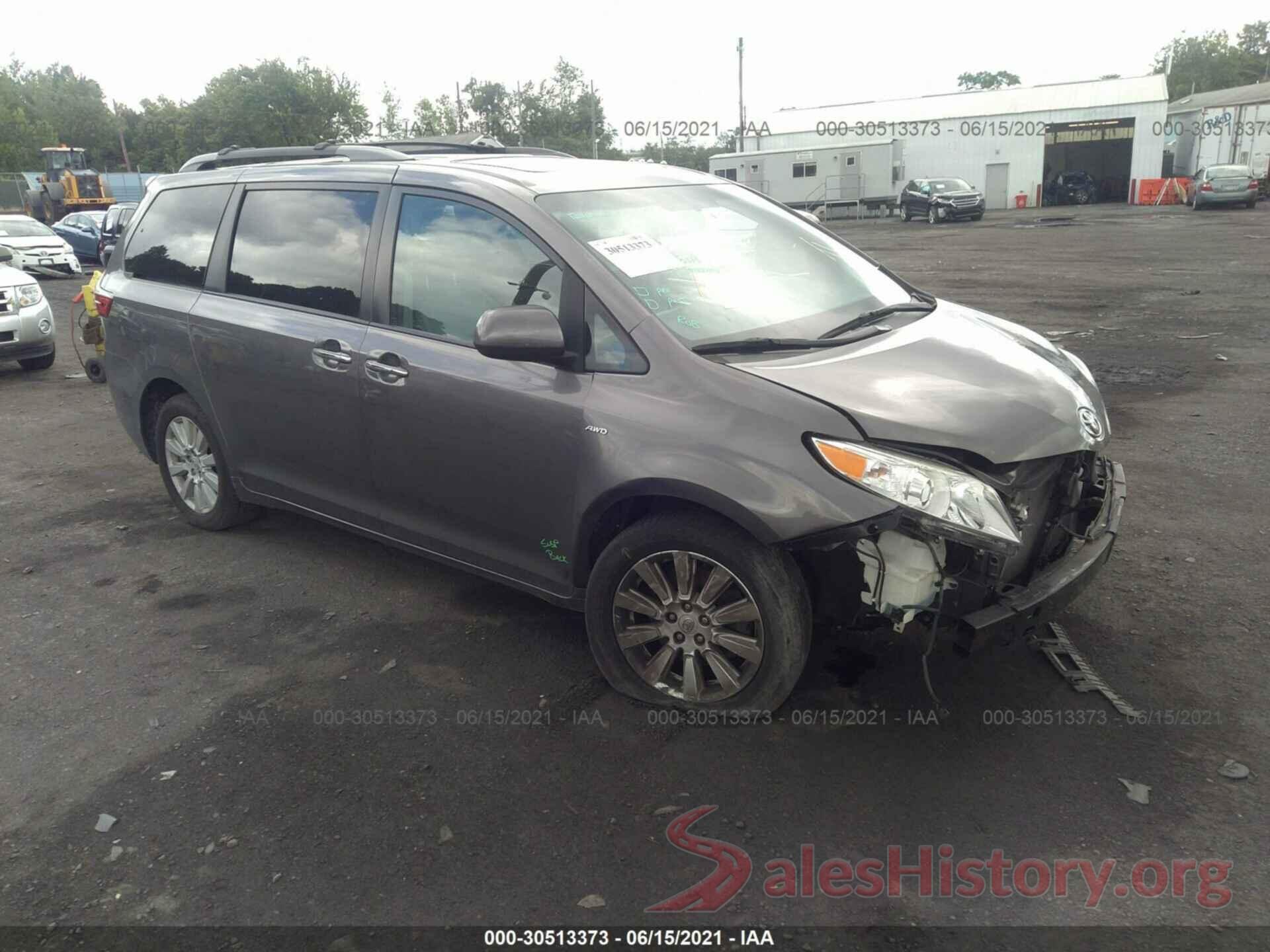 5TDDZ3DC7HS165503 2017 TOYOTA SIENNA