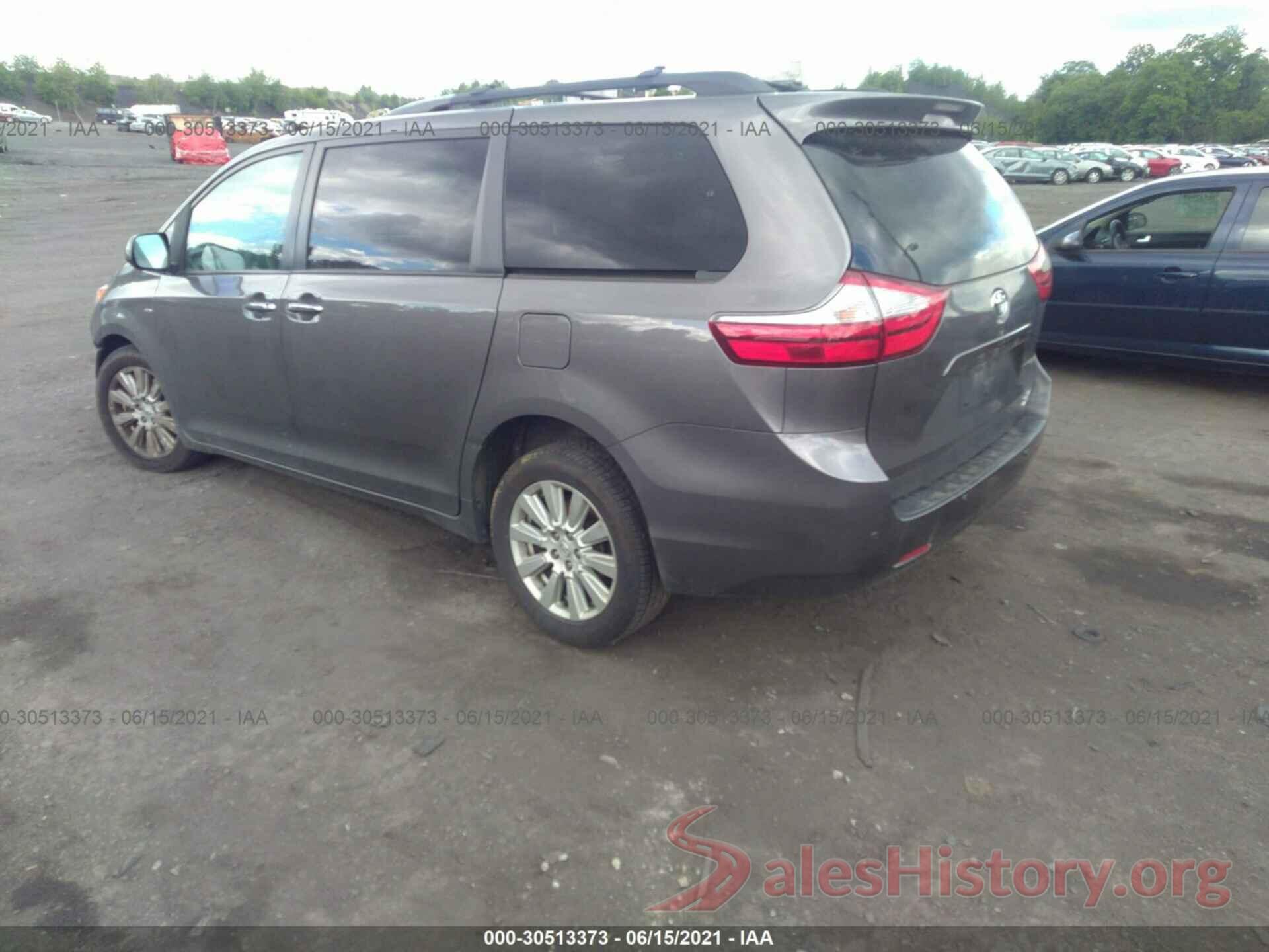 5TDDZ3DC7HS165503 2017 TOYOTA SIENNA