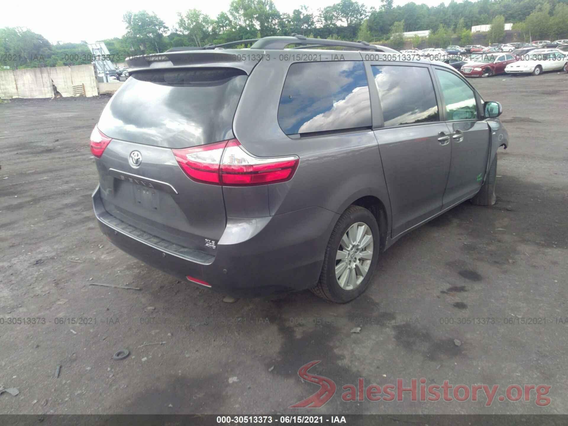 5TDDZ3DC7HS165503 2017 TOYOTA SIENNA