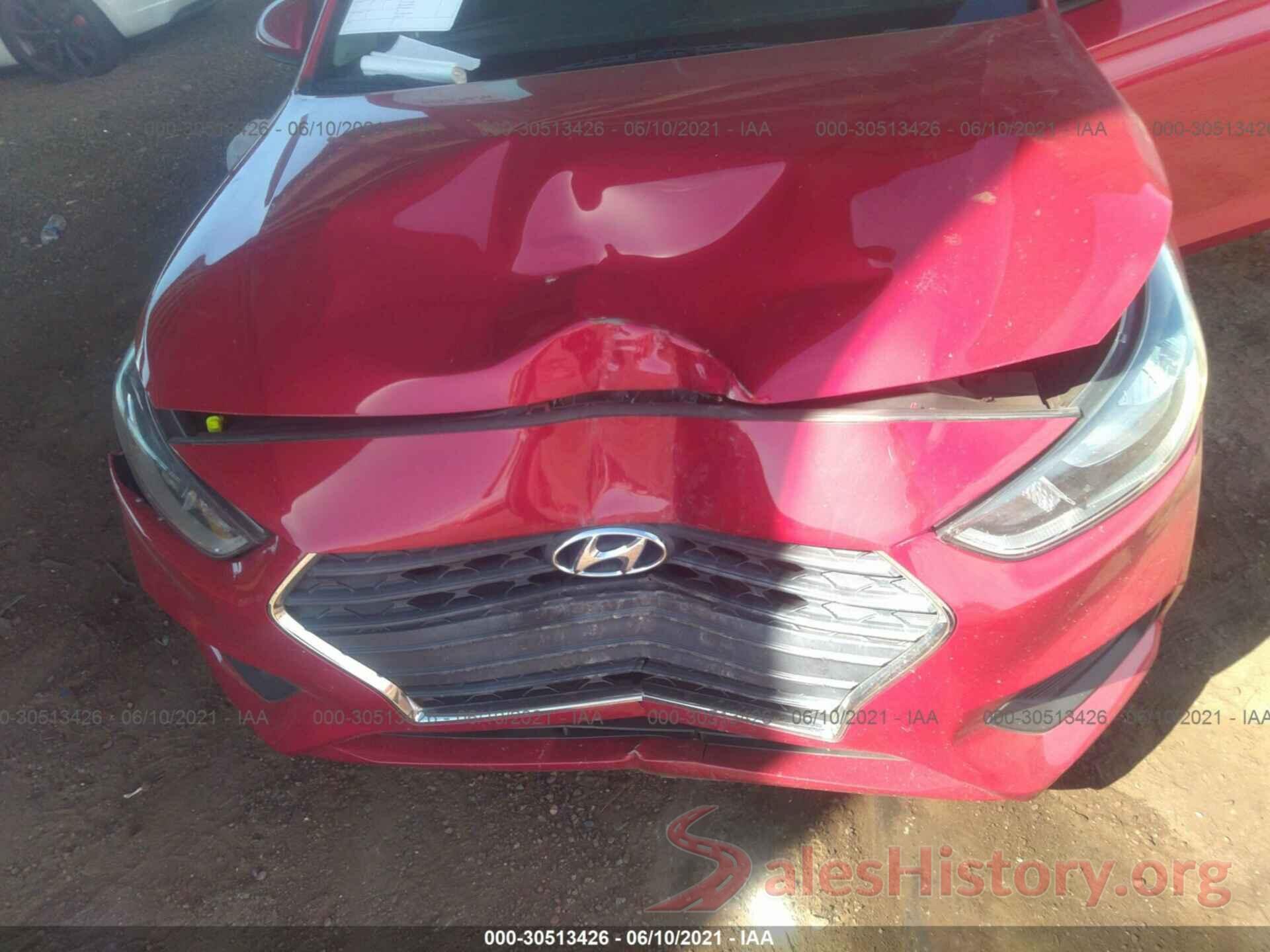 3KPC24A32JE007757 2018 HYUNDAI ACCENT