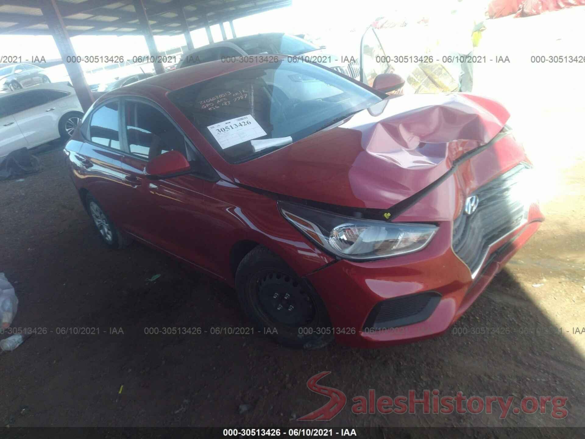 3KPC24A32JE007757 2018 HYUNDAI ACCENT