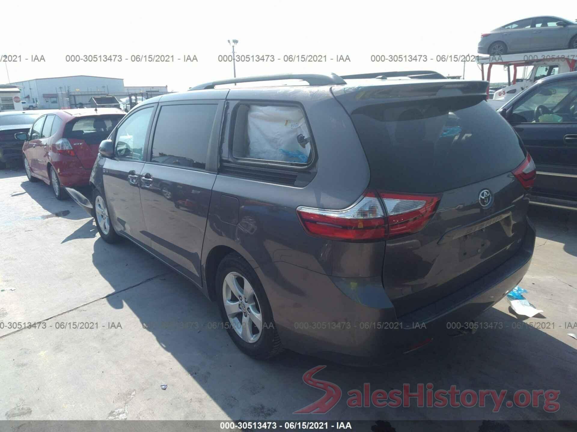 5TDKK3DC2GS705043 2016 TOYOTA SIENNA