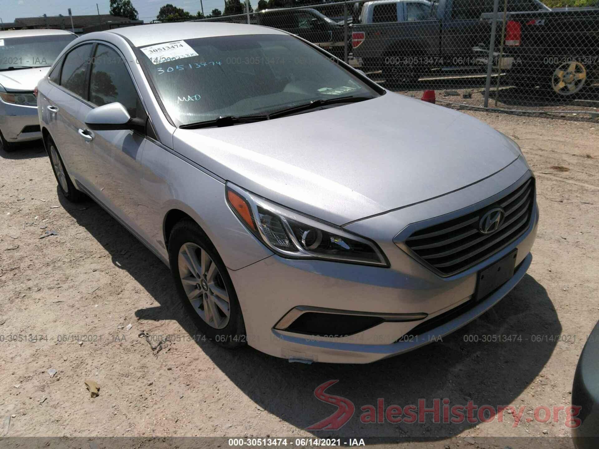 5NPE24AF7GH335974 2016 HYUNDAI SONATA