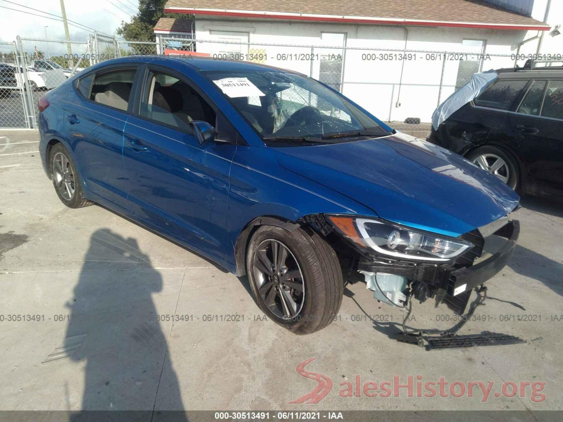 5NPD84LF4HH057088 2017 HYUNDAI ELANTRA