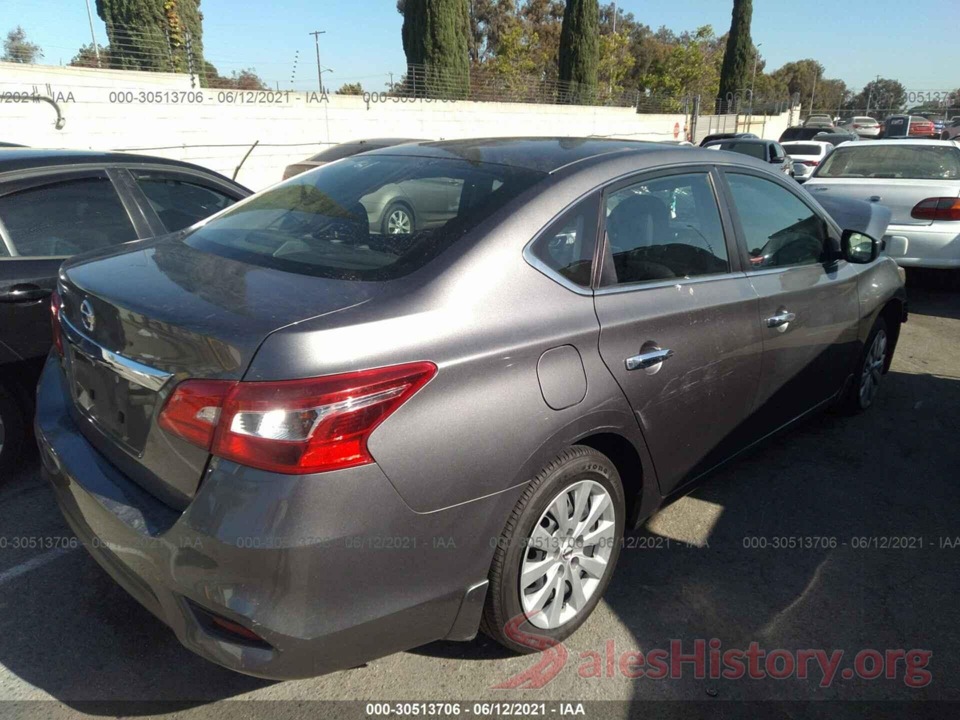 3N1AB7AP7KY294186 2019 NISSAN SENTRA