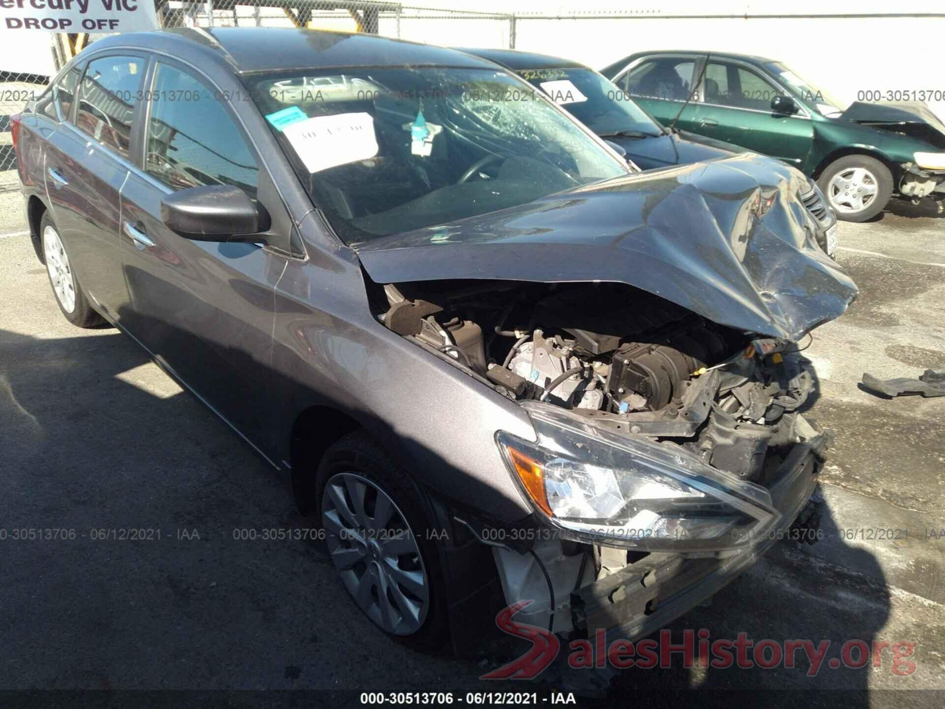 3N1AB7AP7KY294186 2019 NISSAN SENTRA