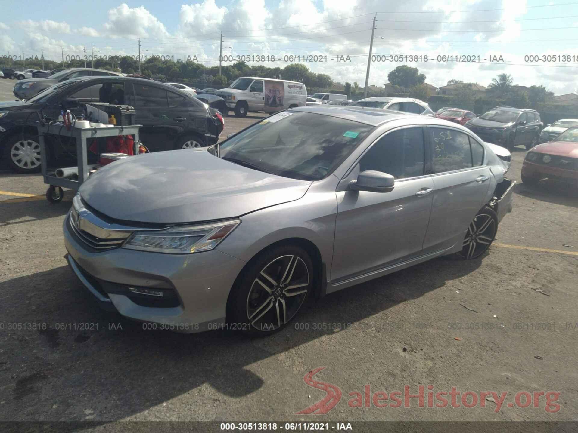 1HGCR3F93GA015365 2016 HONDA ACCORD SEDAN