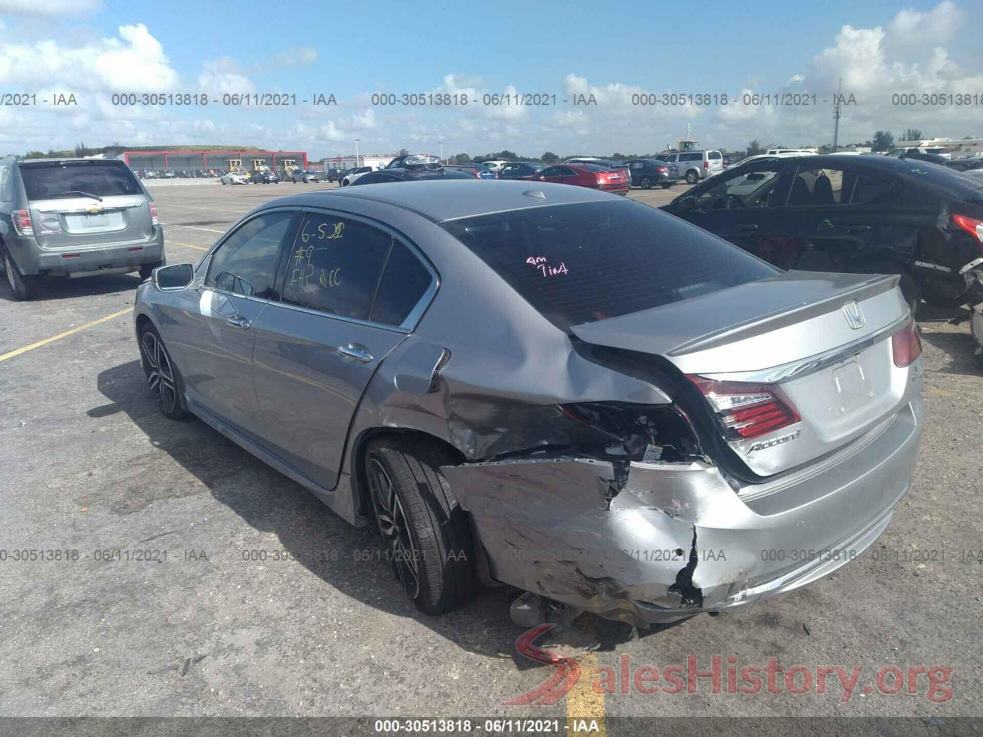 1HGCR3F93GA015365 2016 HONDA ACCORD SEDAN