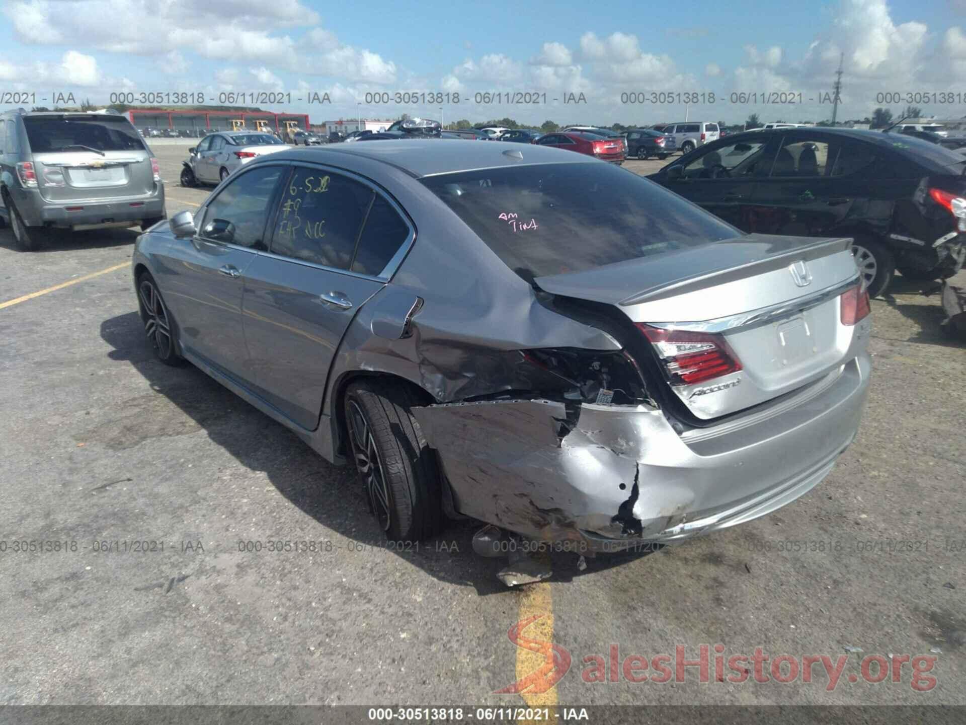 1HGCR3F93GA015365 2016 HONDA ACCORD SEDAN