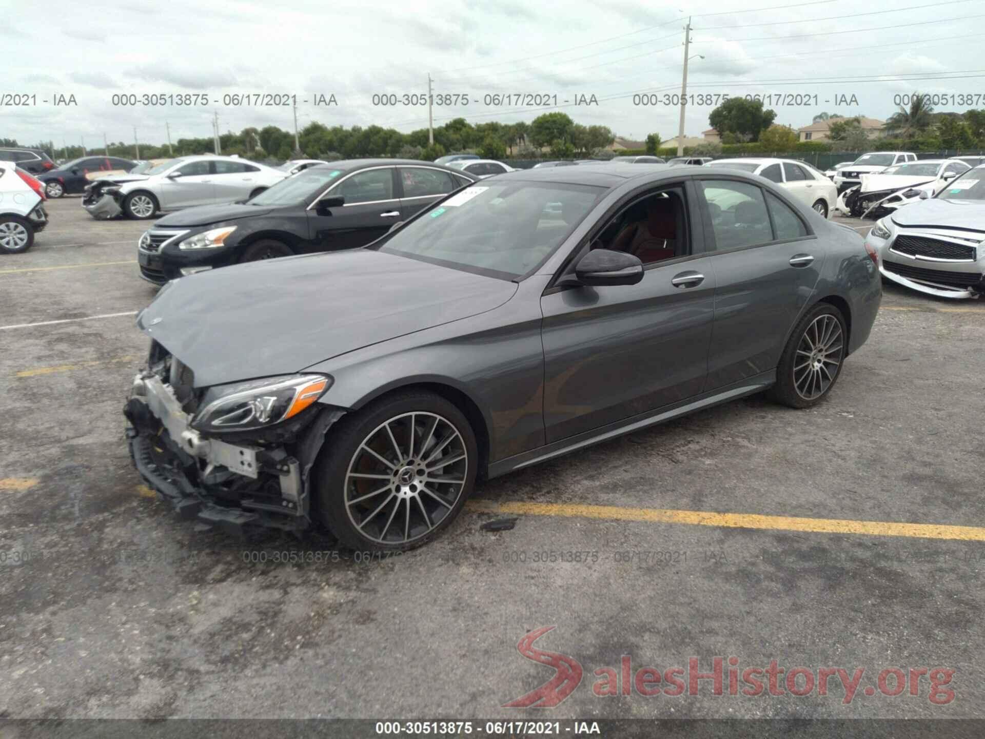 WDDWF4JB4JR394928 2018 MERCEDES-BENZ C-CLASS