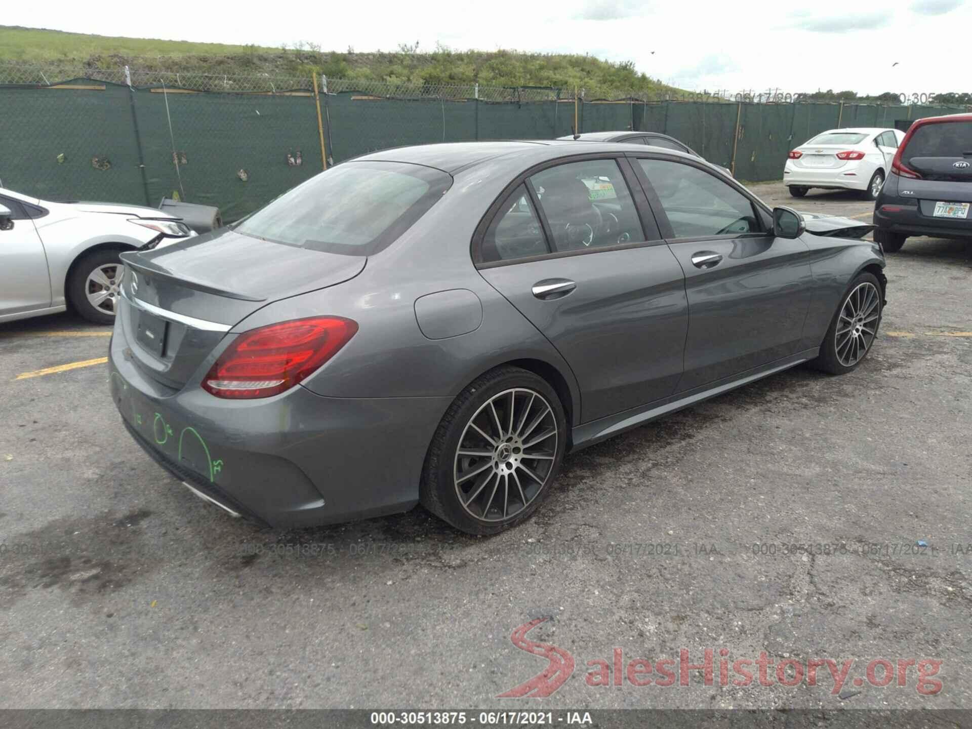 WDDWF4JB4JR394928 2018 MERCEDES-BENZ C-CLASS