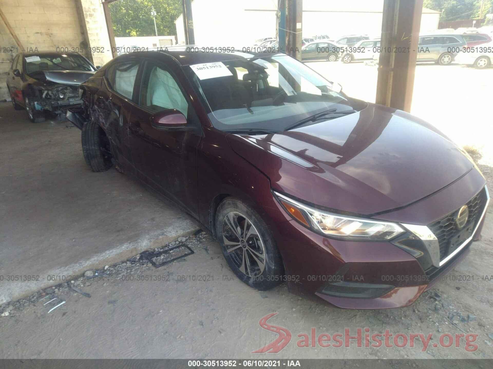 3N1AB8CV6LY224567 2020 NISSAN SENTRA