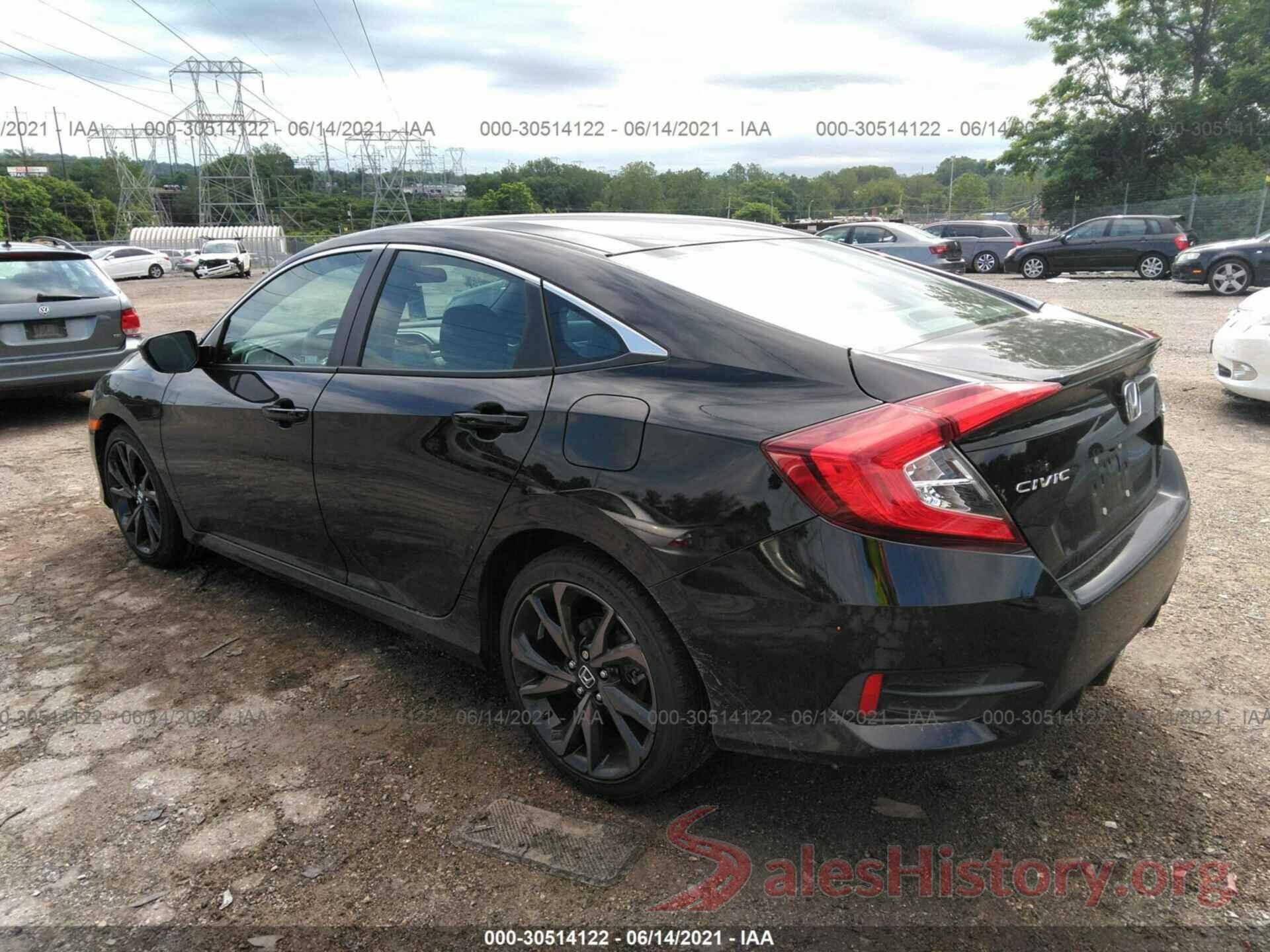 19XFC2F89LE215818 2020 HONDA CIVIC SEDAN