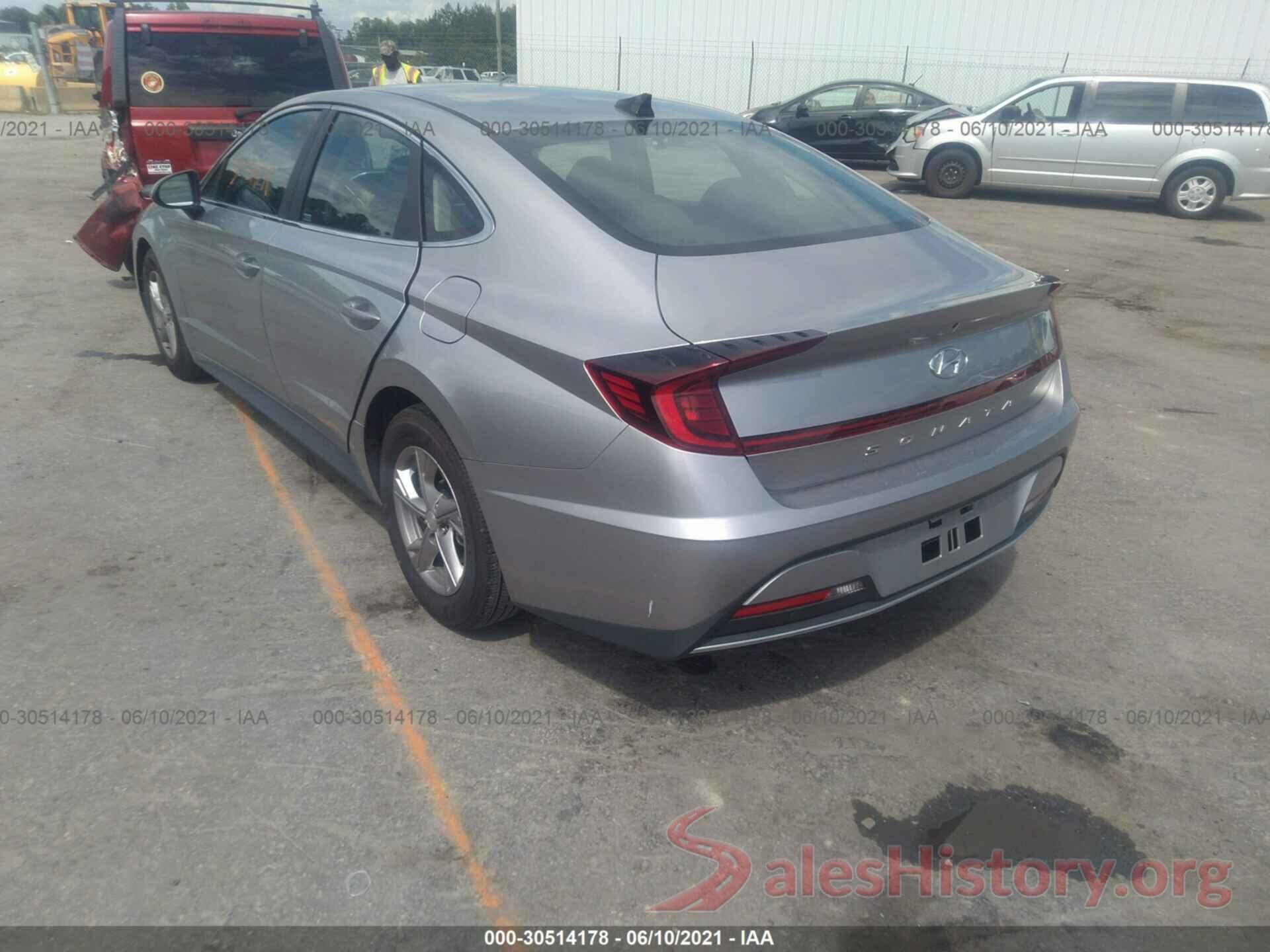 5NPEG4JA1MH080109 2021 HYUNDAI SONATA