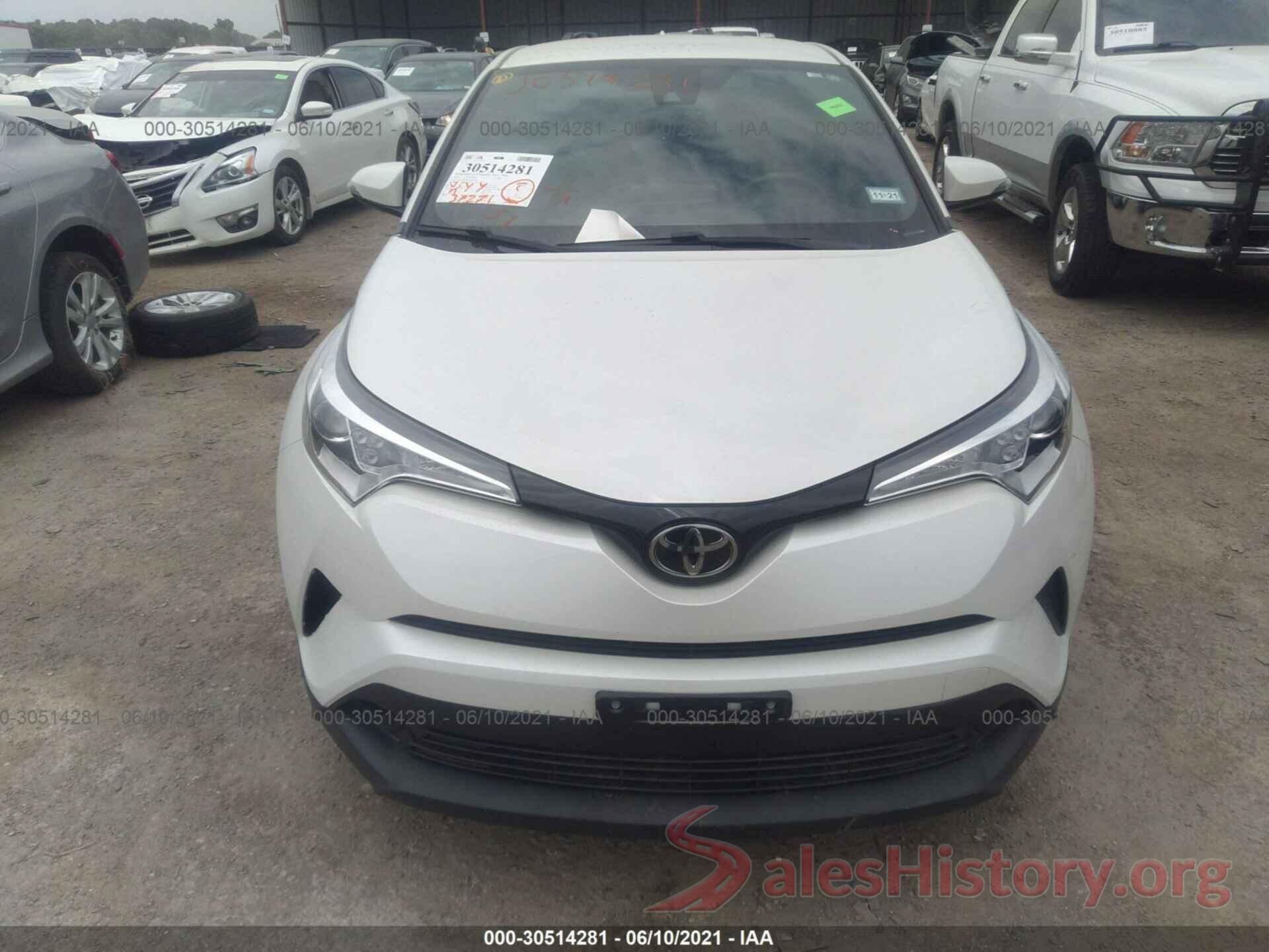 NMTKHMBXXJR026721 2018 TOYOTA C-HR