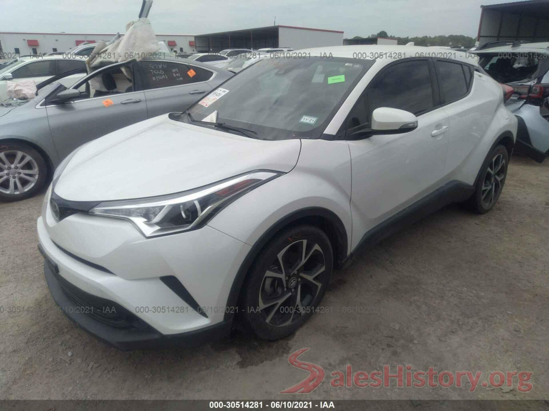 NMTKHMBXXJR026721 2018 TOYOTA C-HR