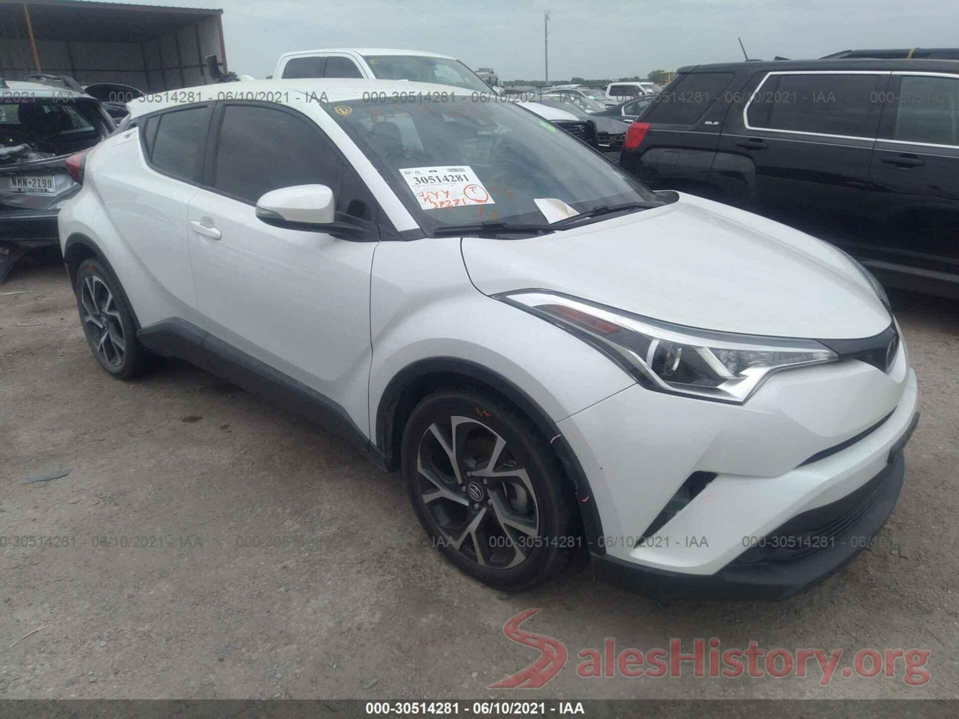 NMTKHMBXXJR026721 2018 TOYOTA C-HR