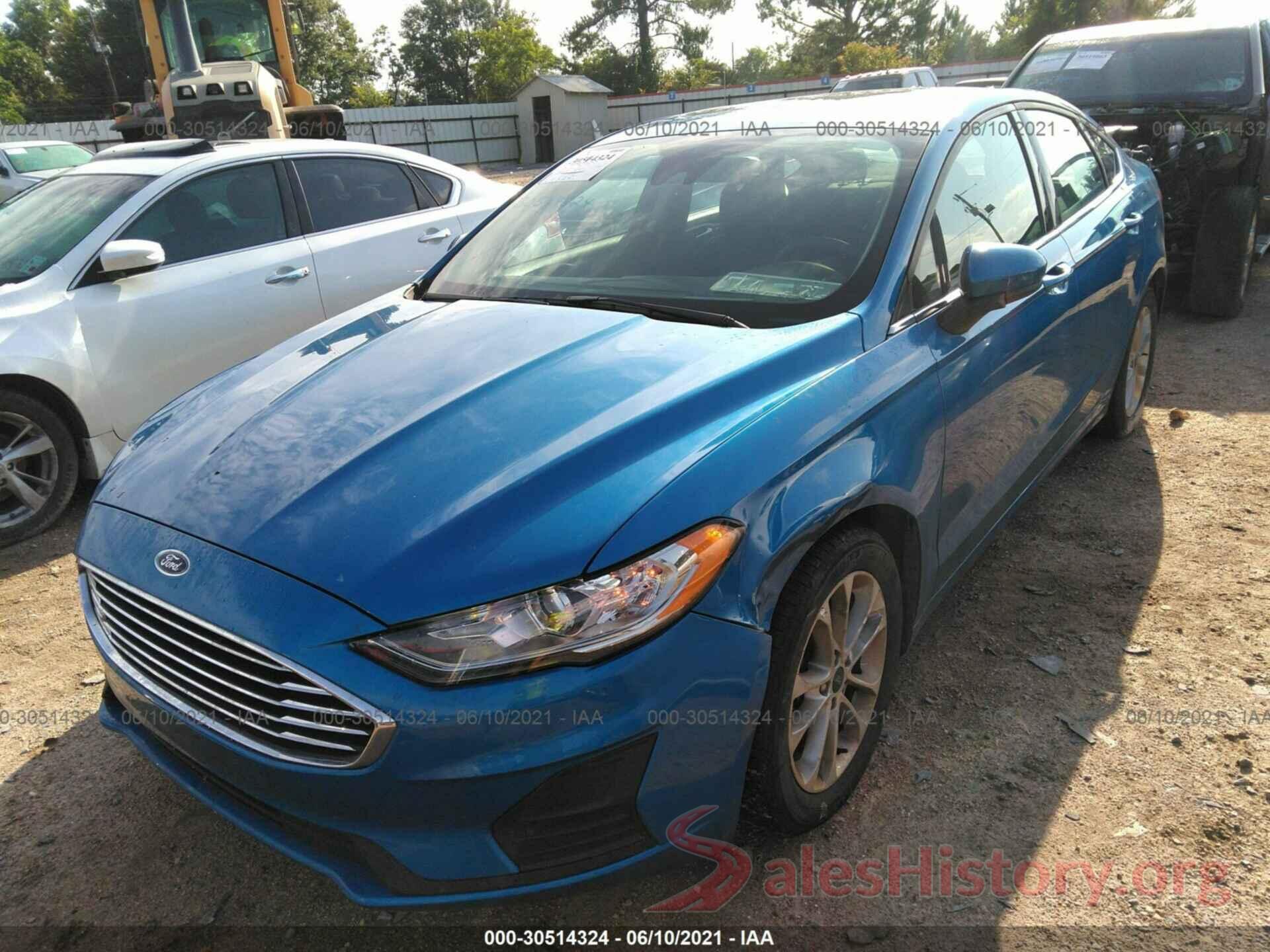 3FA6P0HD2LR136041 2020 FORD FUSION