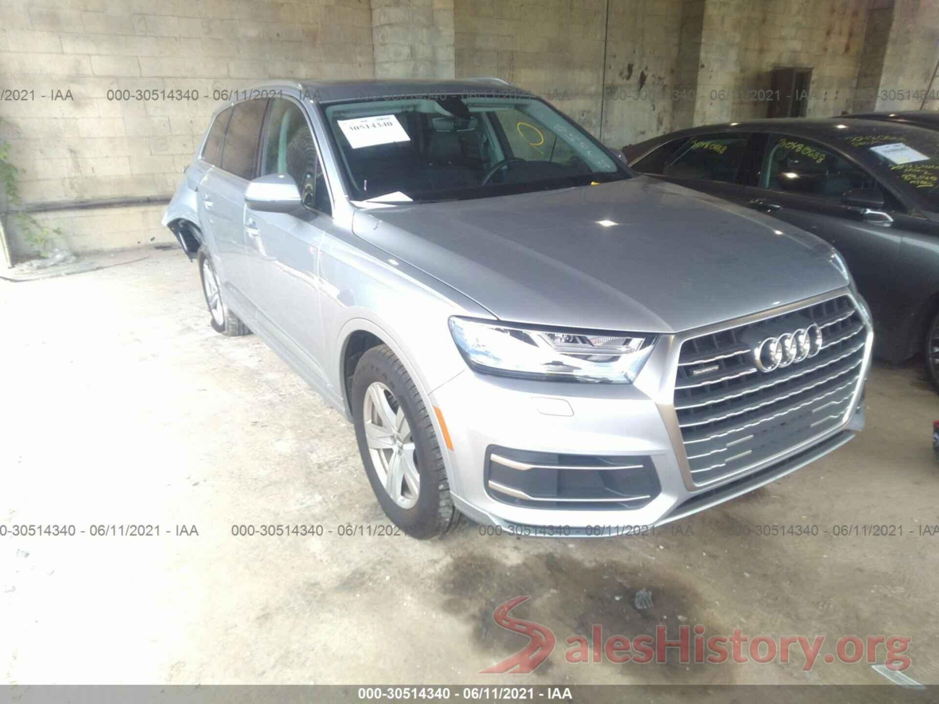 WA1AHAF76KD020654 2019 AUDI Q7