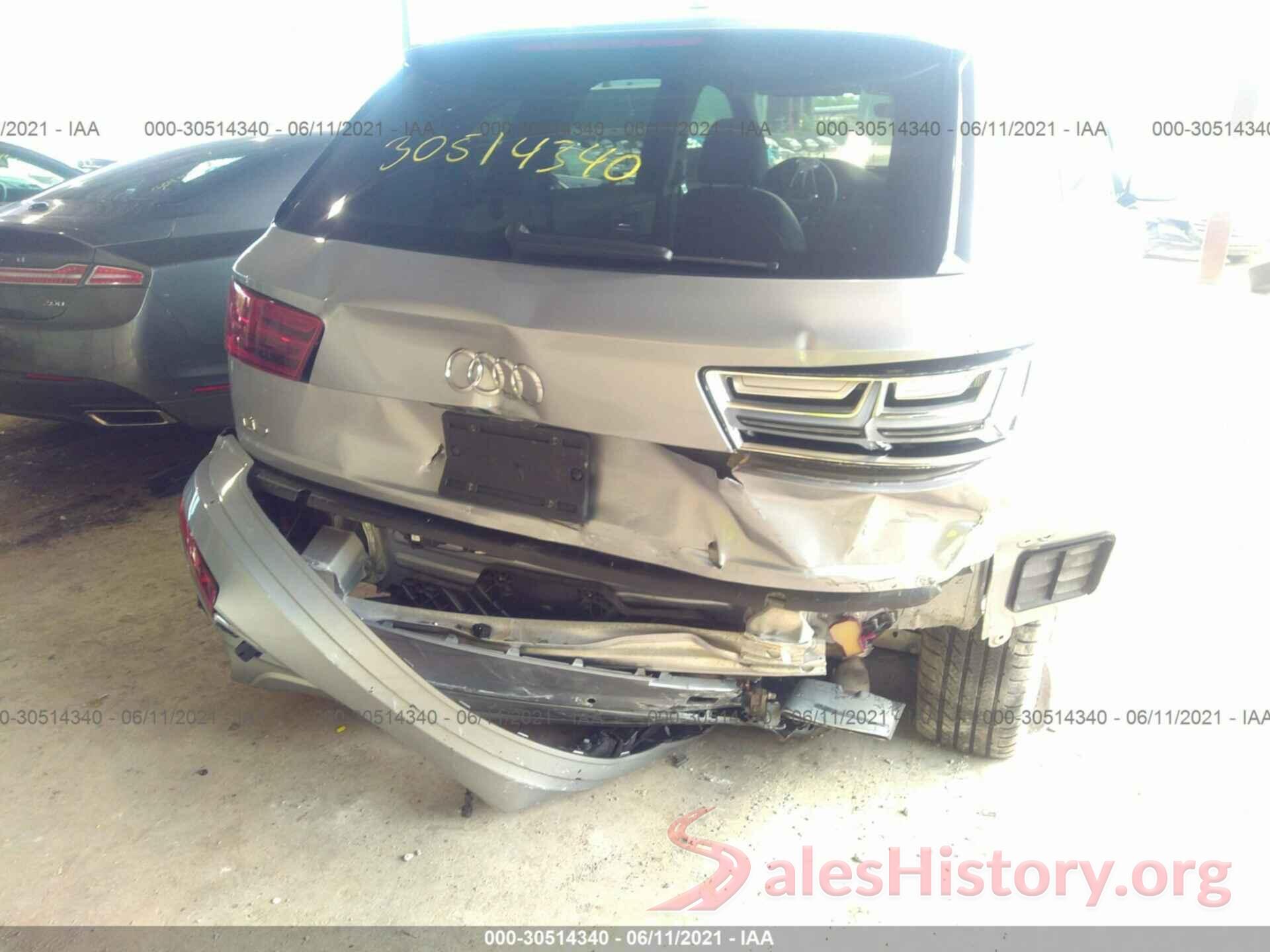 WA1AHAF76KD020654 2019 AUDI Q7