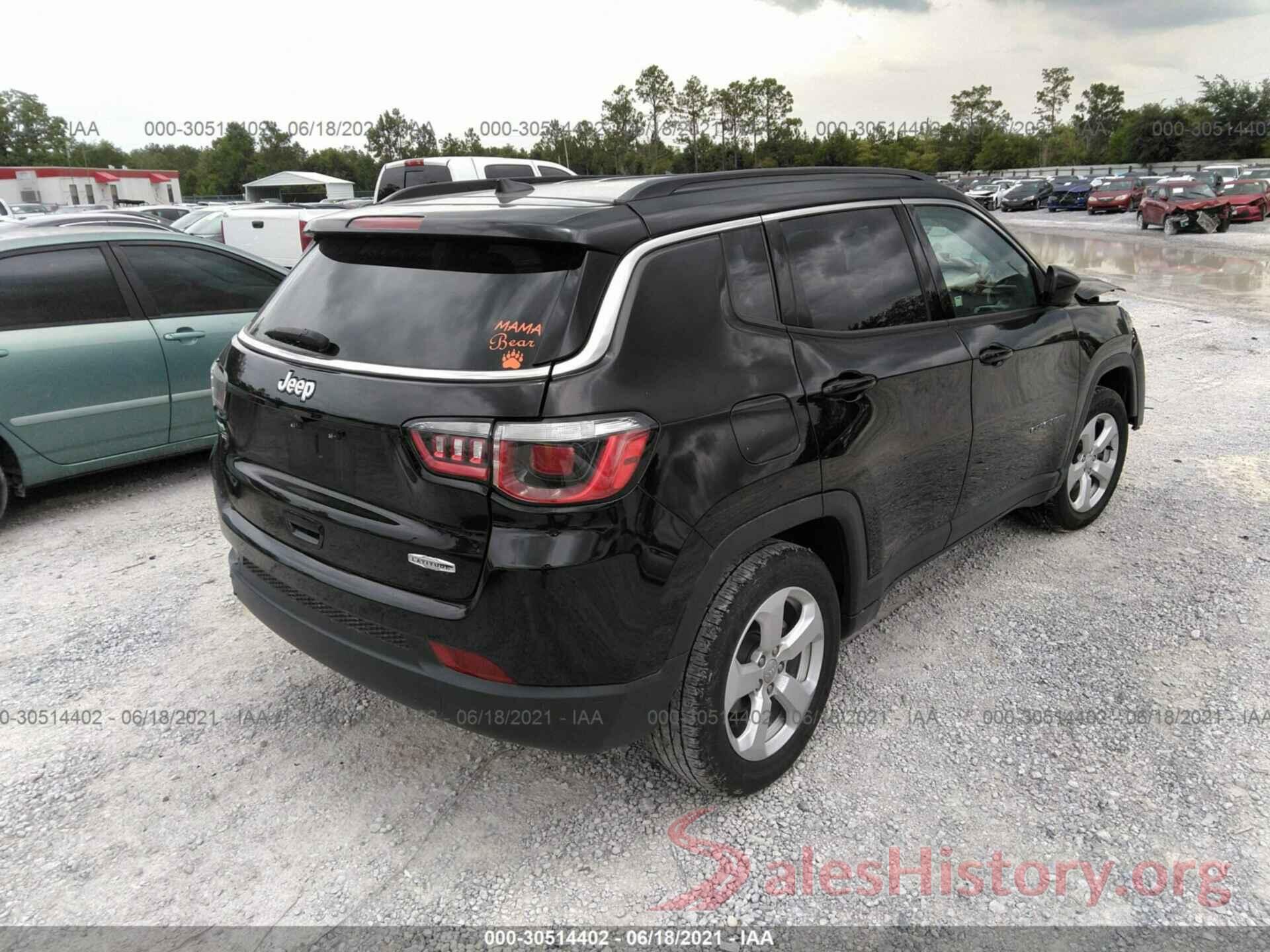 3C4NJCBB0KT832656 2019 JEEP COMPASS