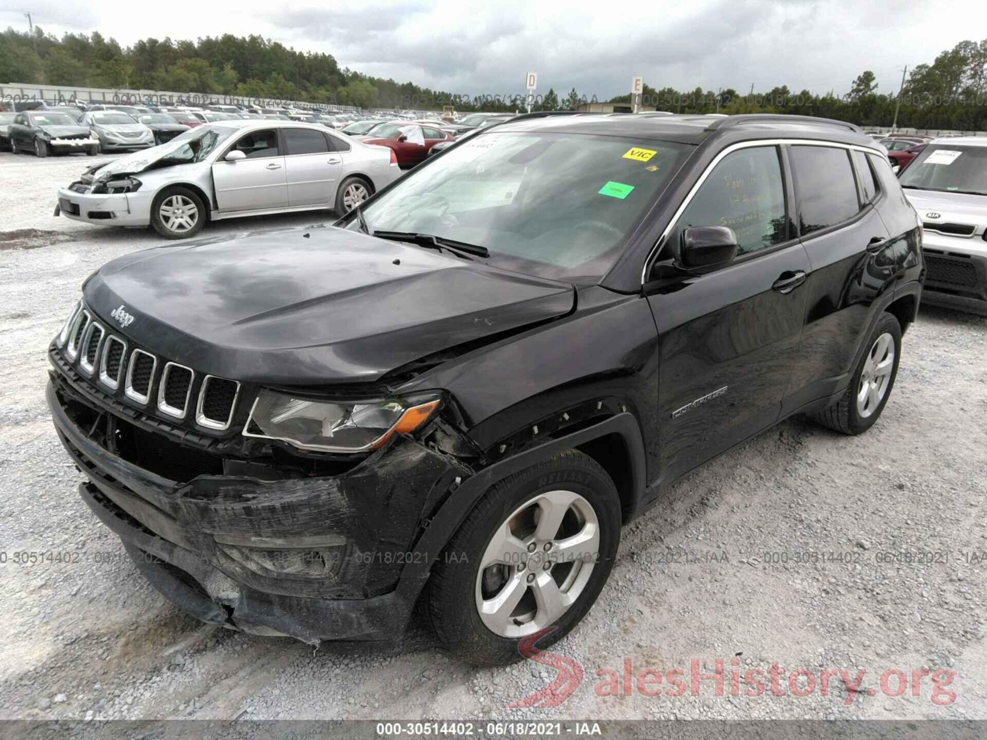 3C4NJCBB0KT832656 2019 JEEP COMPASS