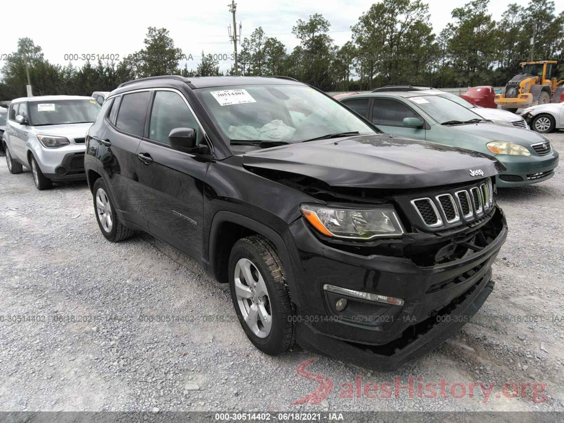 3C4NJCBB0KT832656 2019 JEEP COMPASS