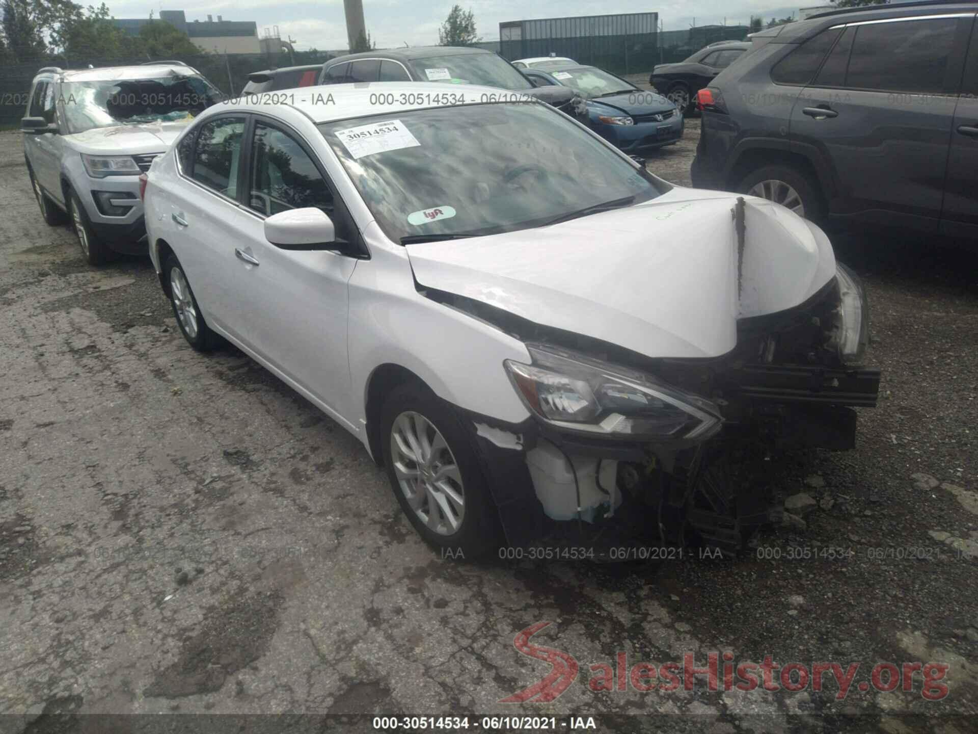 3N1AB7AP6KY221388 2019 NISSAN SENTRA