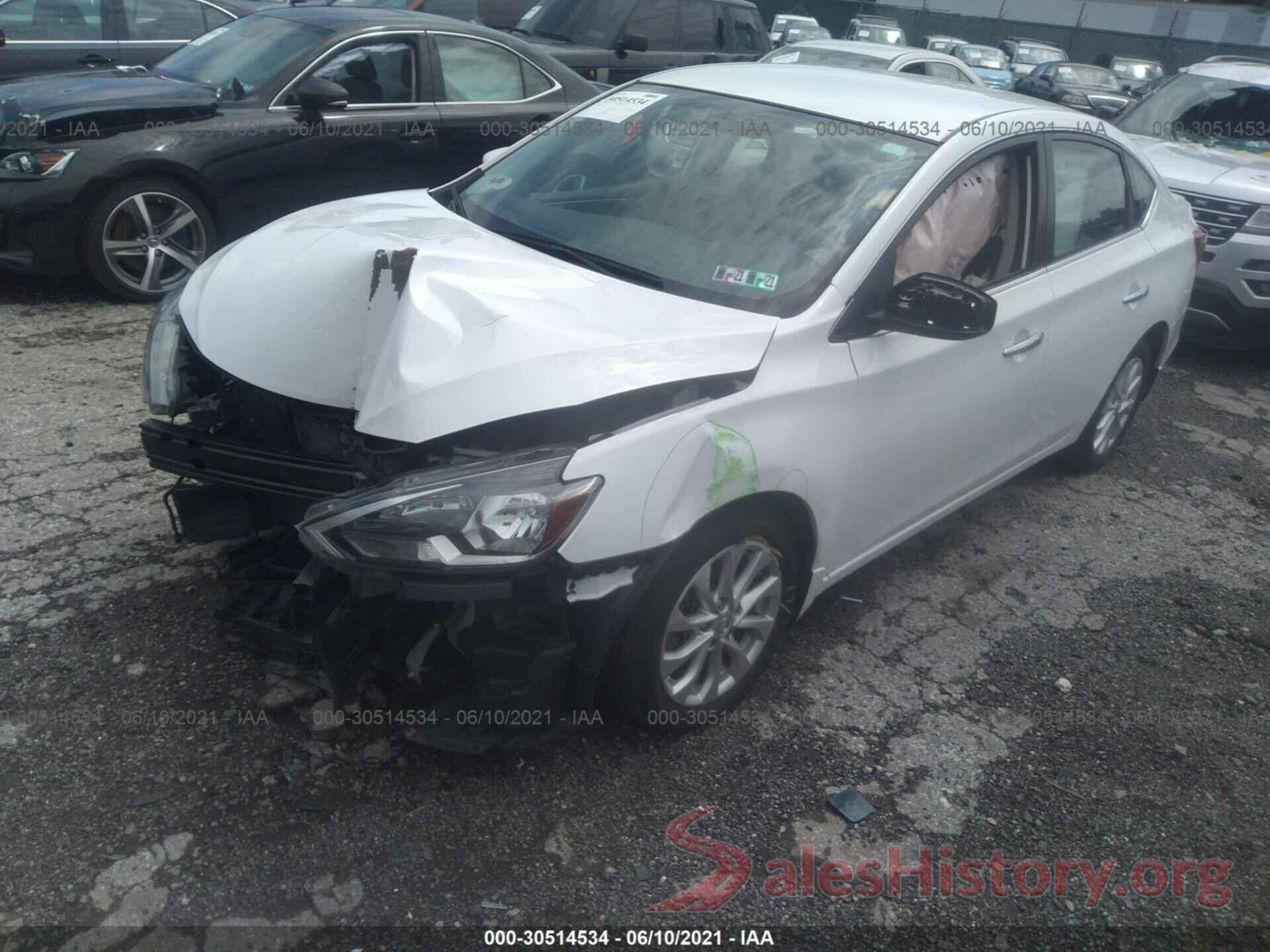 3N1AB7AP6KY221388 2019 NISSAN SENTRA