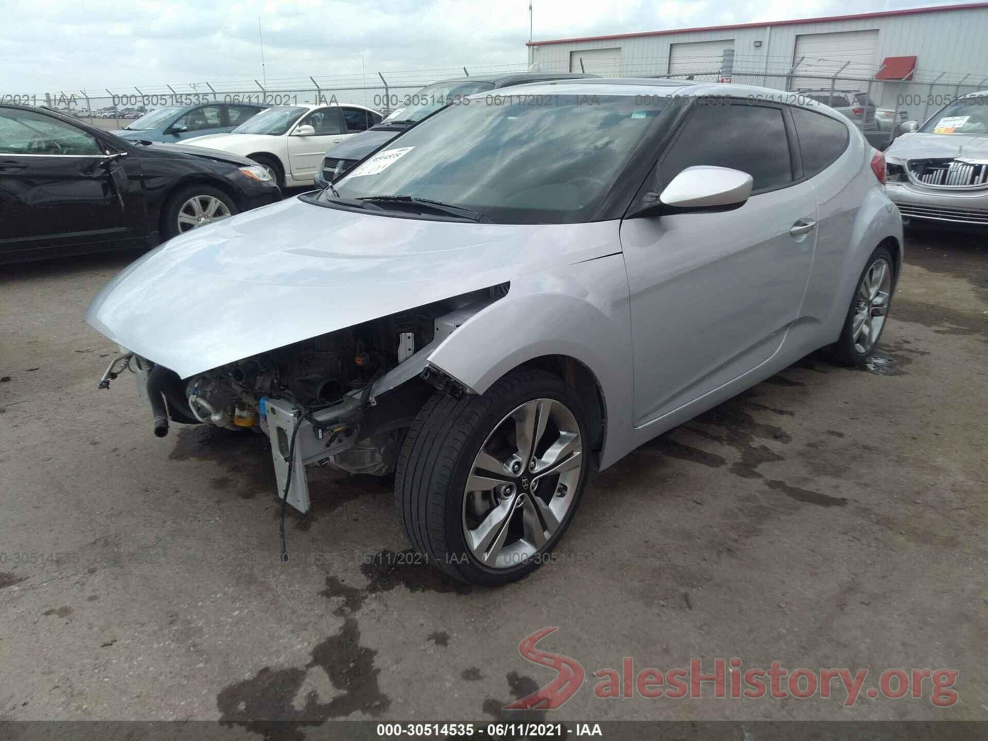 KMHTC6AD8HU319123 2017 HYUNDAI VELOSTER