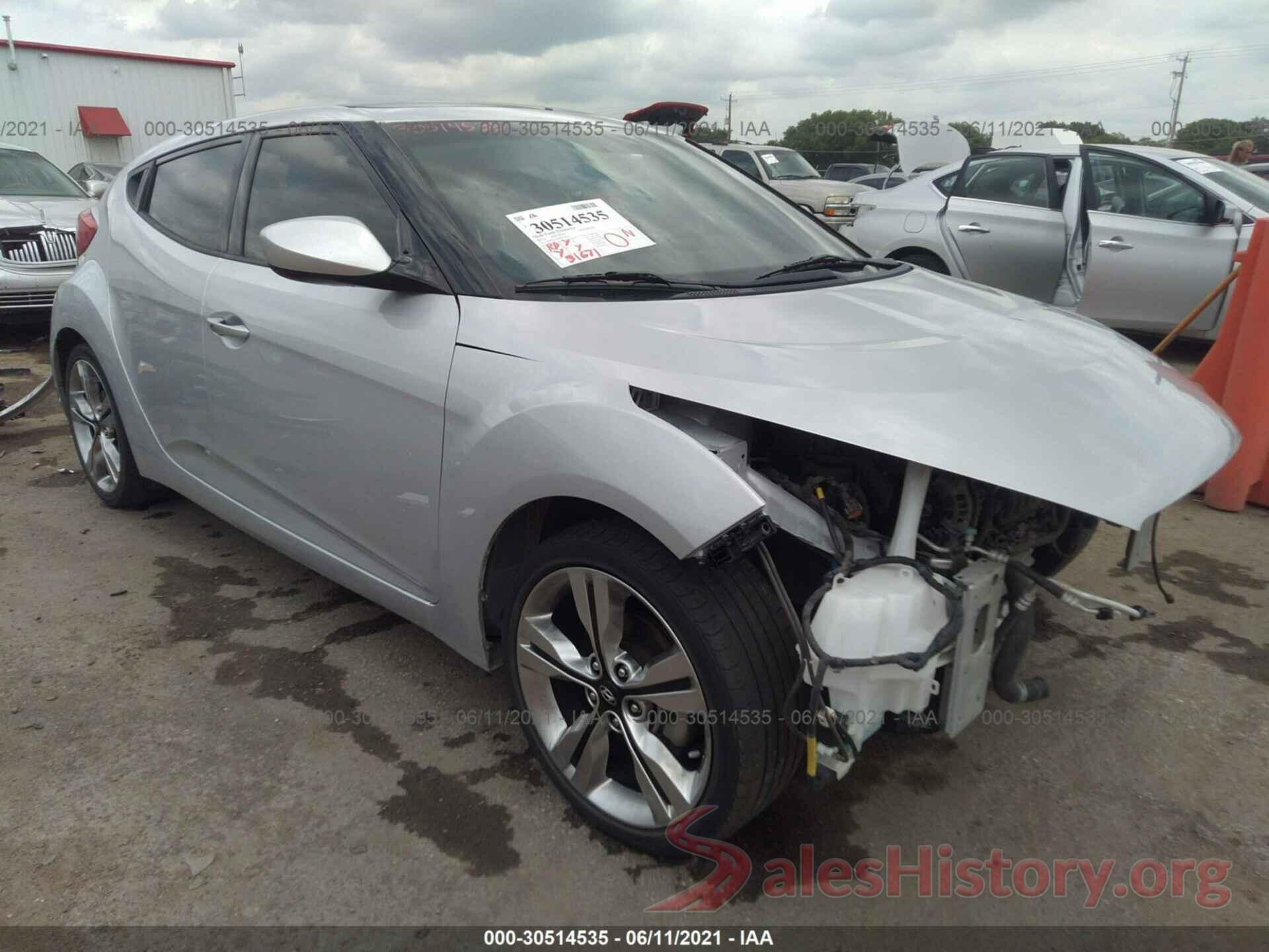 KMHTC6AD8HU319123 2017 HYUNDAI VELOSTER