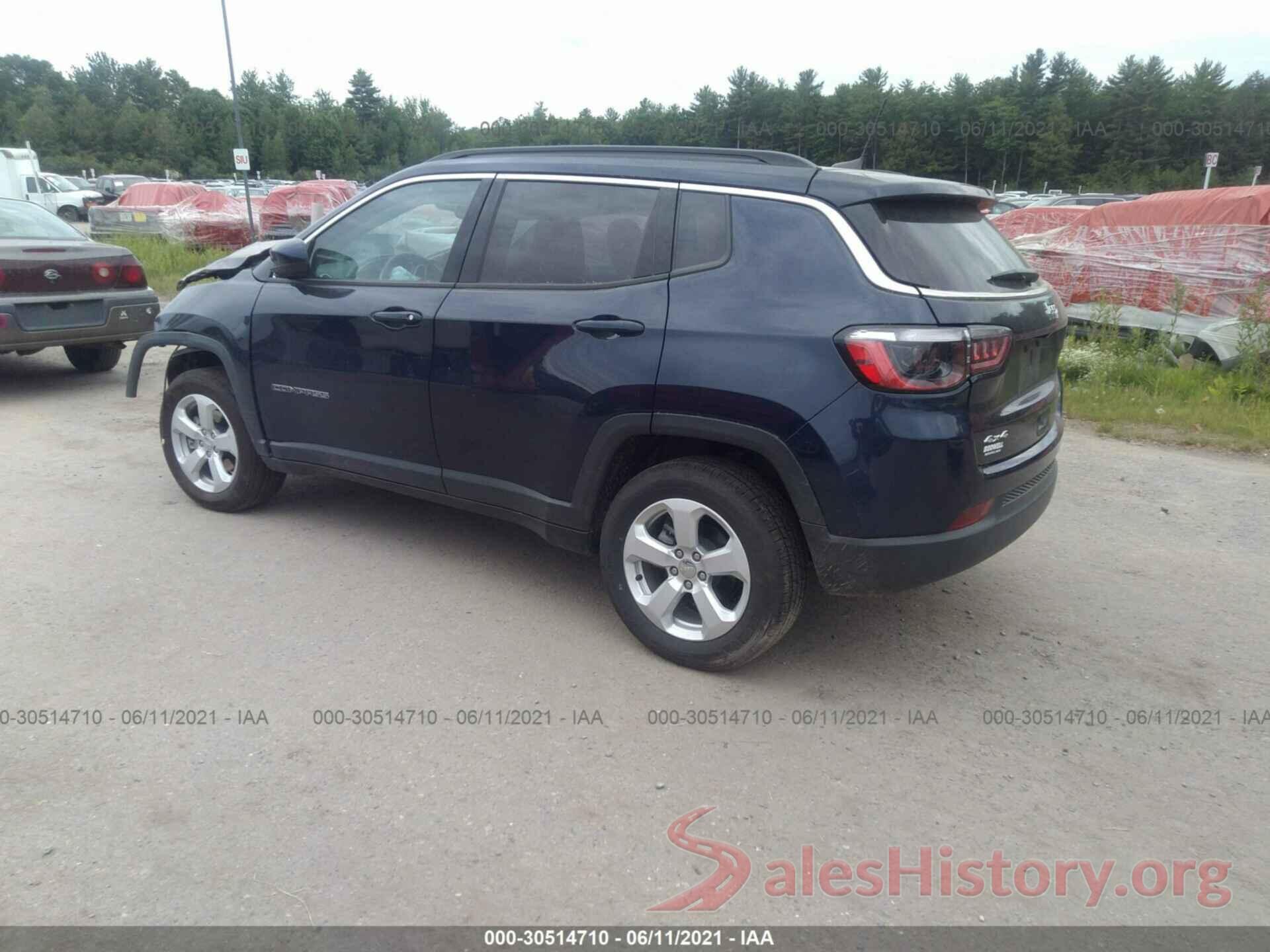 3C4NJDBB8MT551522 2021 JEEP COMPASS