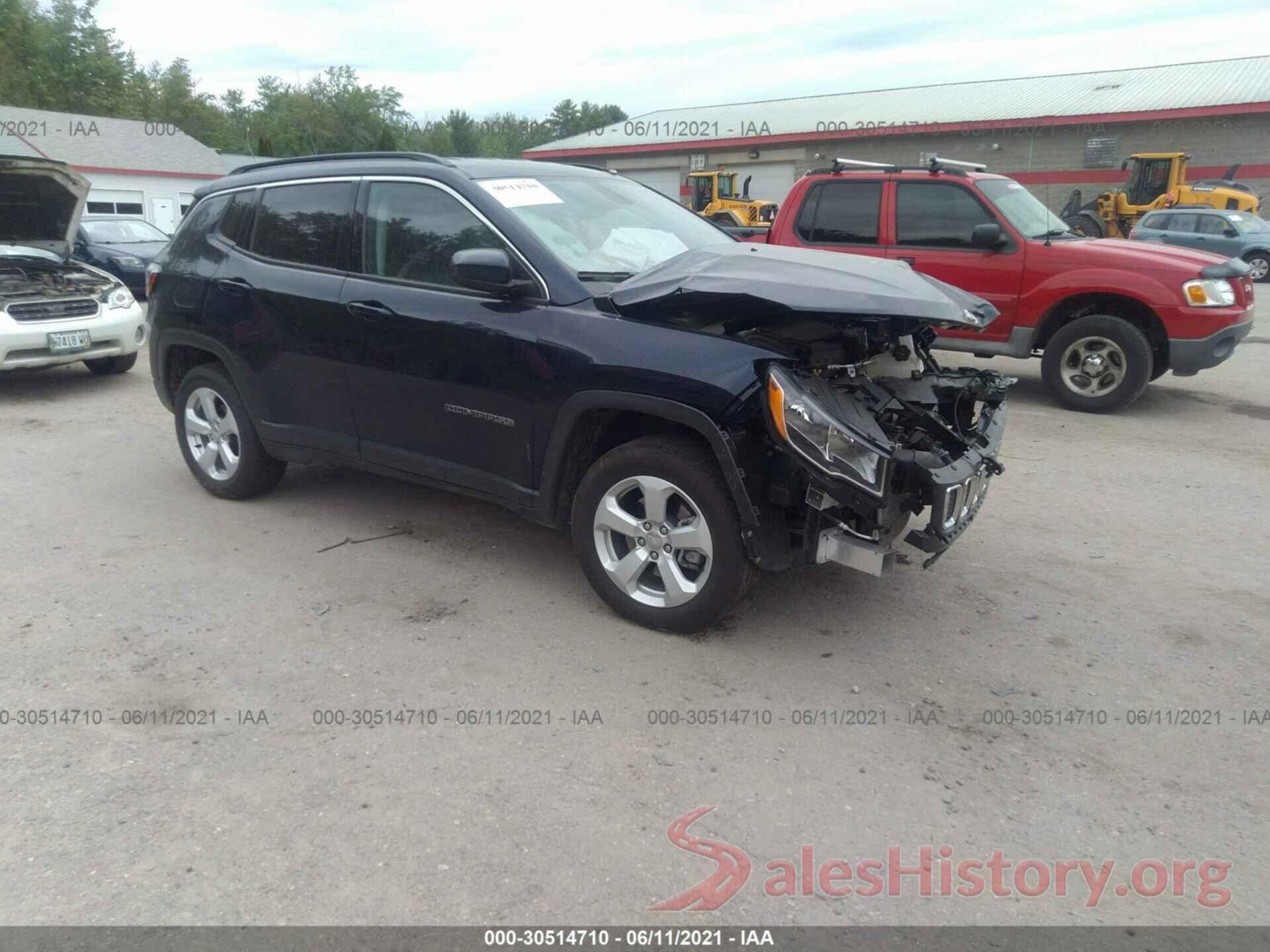 3C4NJDBB8MT551522 2021 JEEP COMPASS