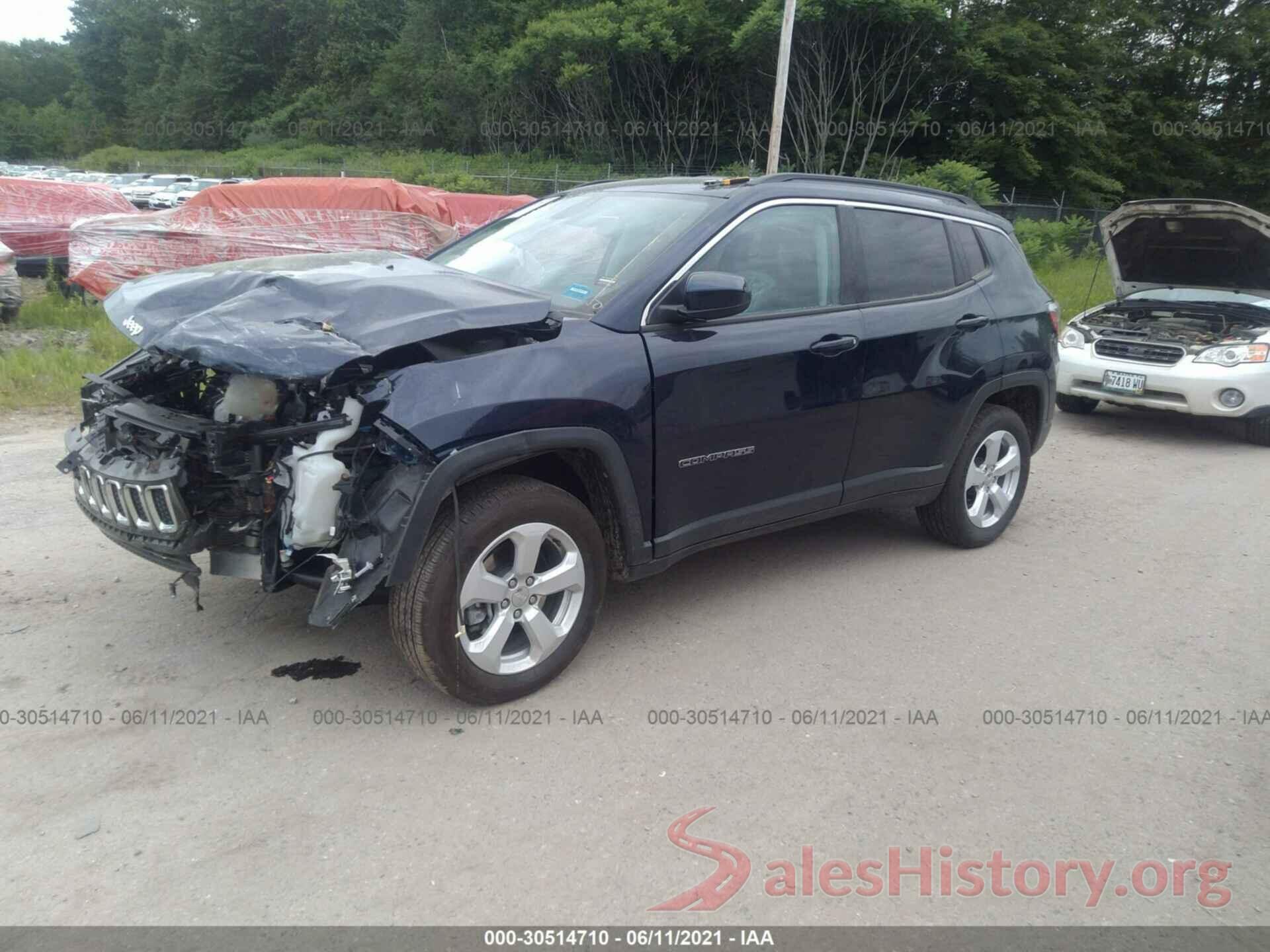 3C4NJDBB8MT551522 2021 JEEP COMPASS