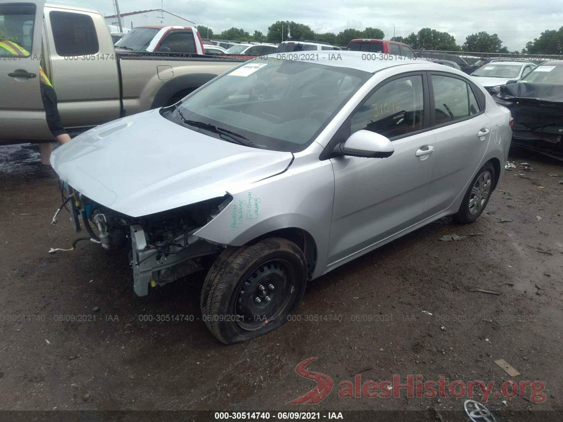 3KPA24ADXME371851 2021 KIA RIO