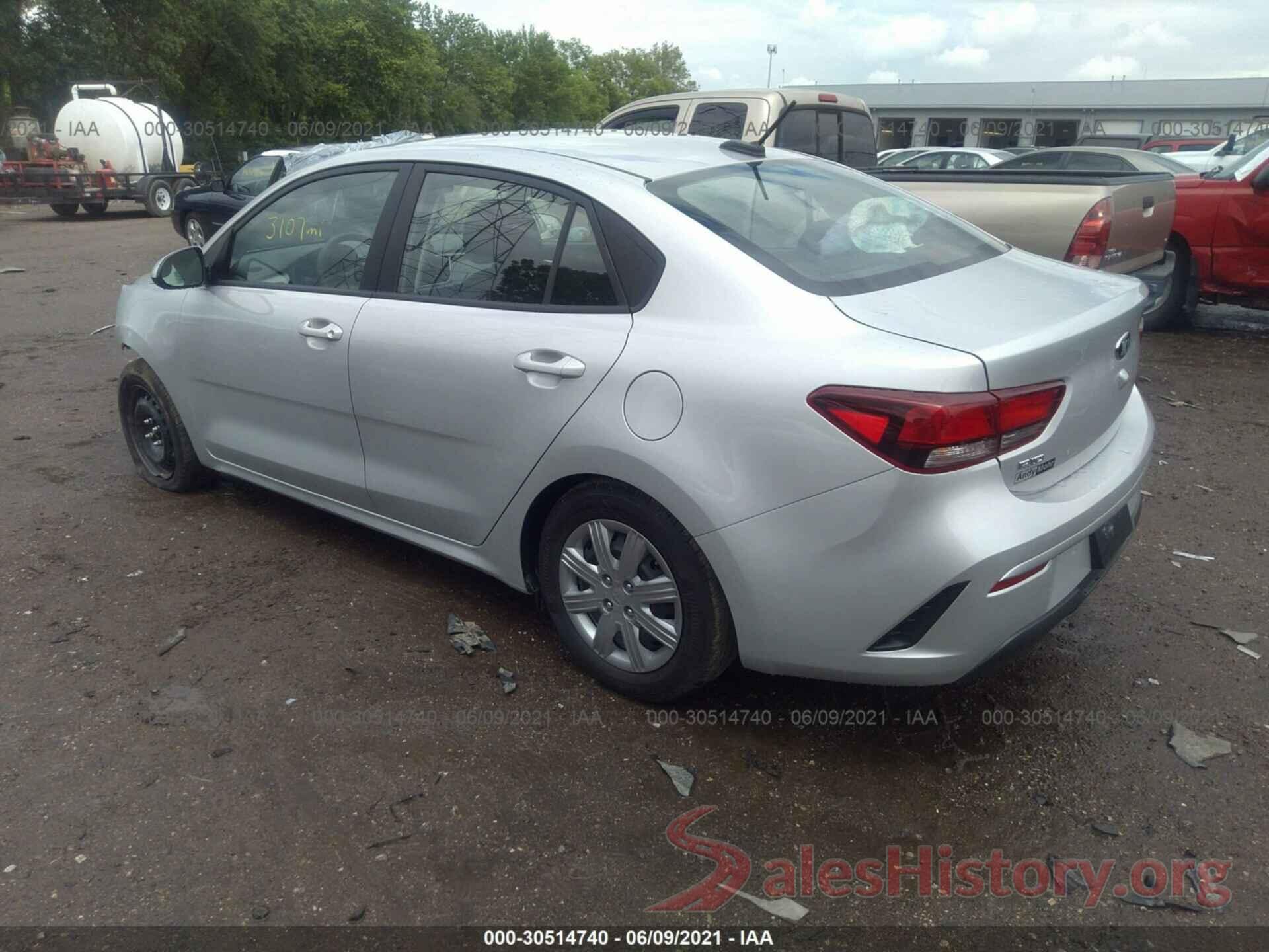 3KPA24ADXME371851 2021 KIA RIO