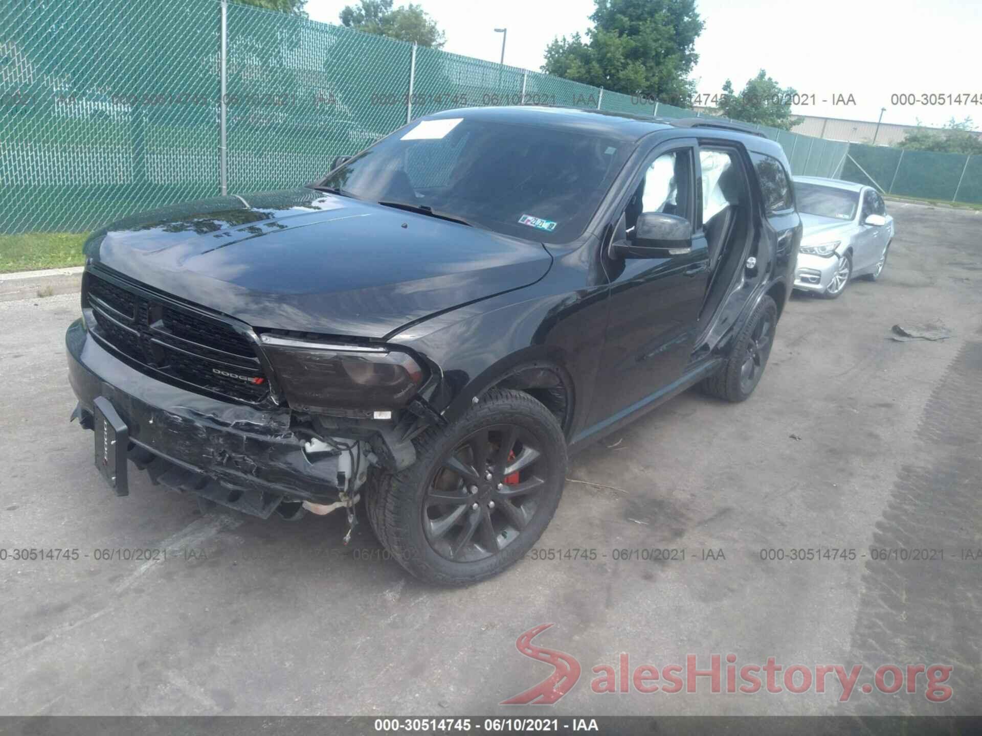 1C4RDJDG5HC884066 2017 DODGE DURANGO