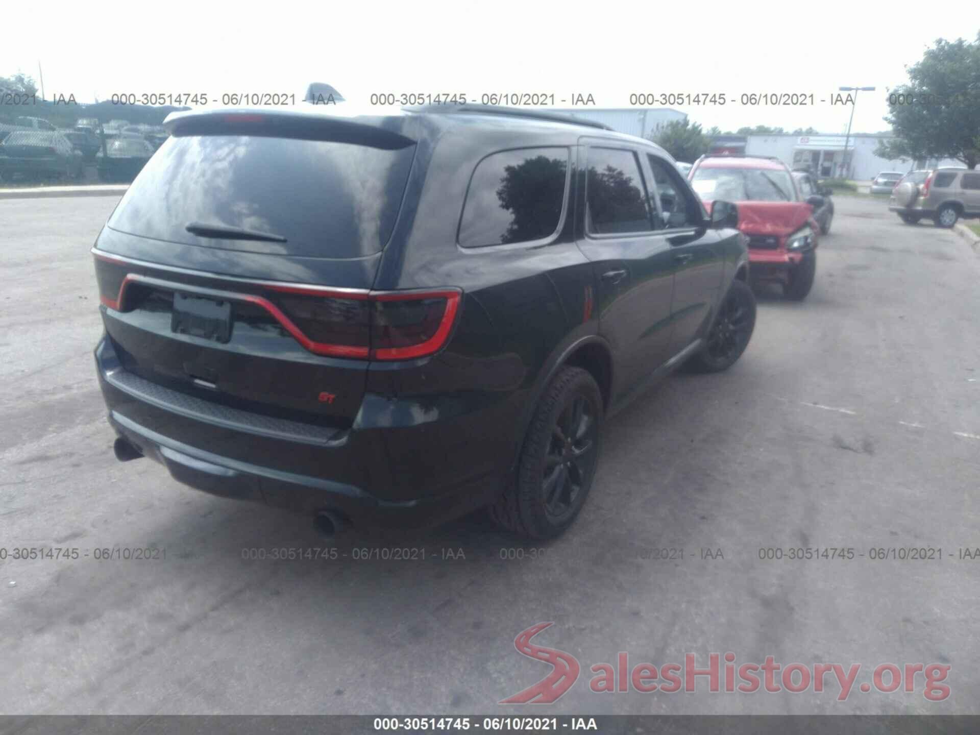 1C4RDJDG5HC884066 2017 DODGE DURANGO