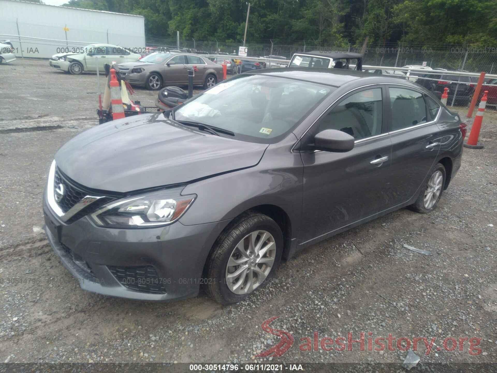 3N1AB7AP3KY258687 2019 NISSAN SENTRA