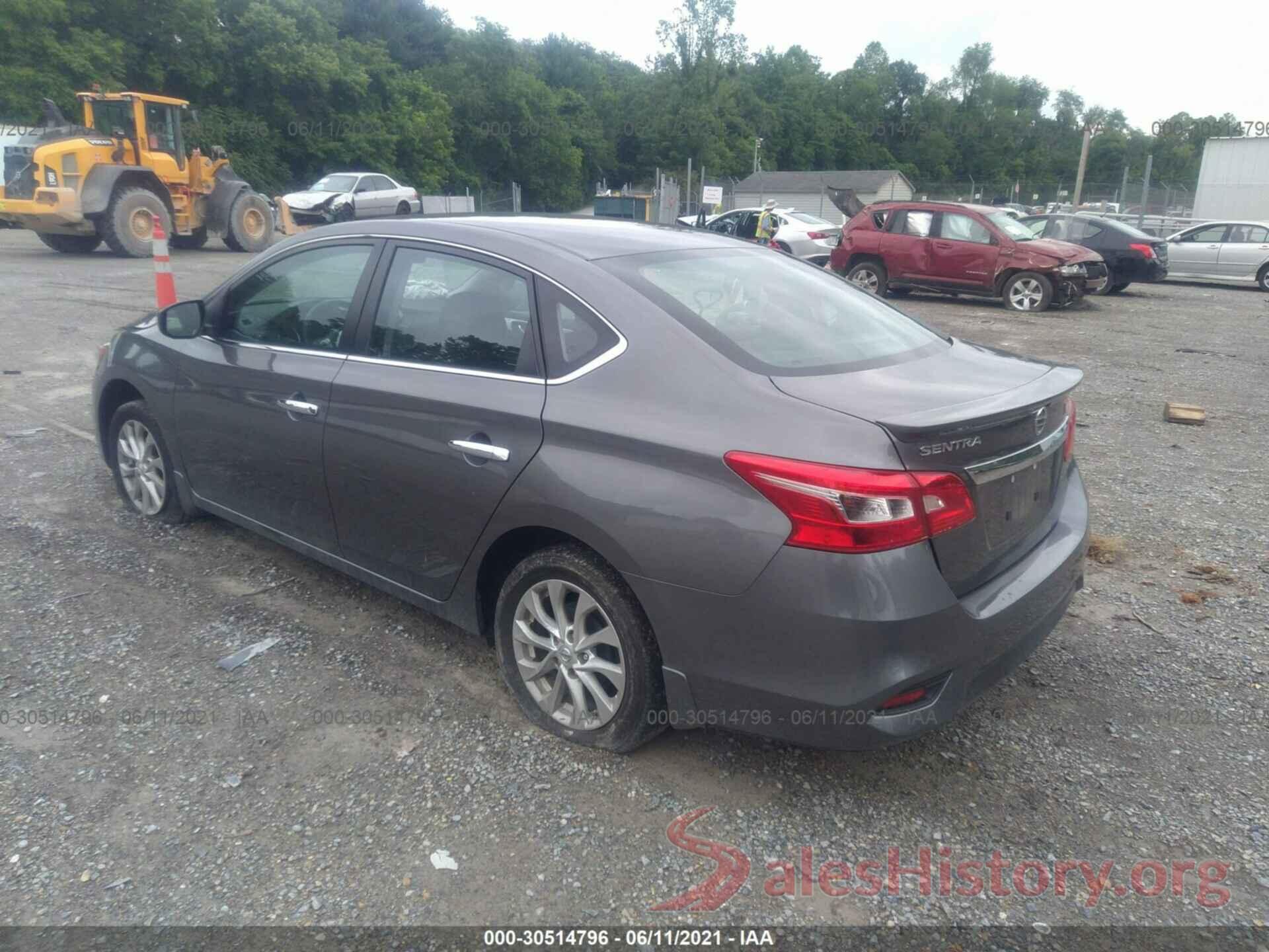 3N1AB7AP3KY258687 2019 NISSAN SENTRA