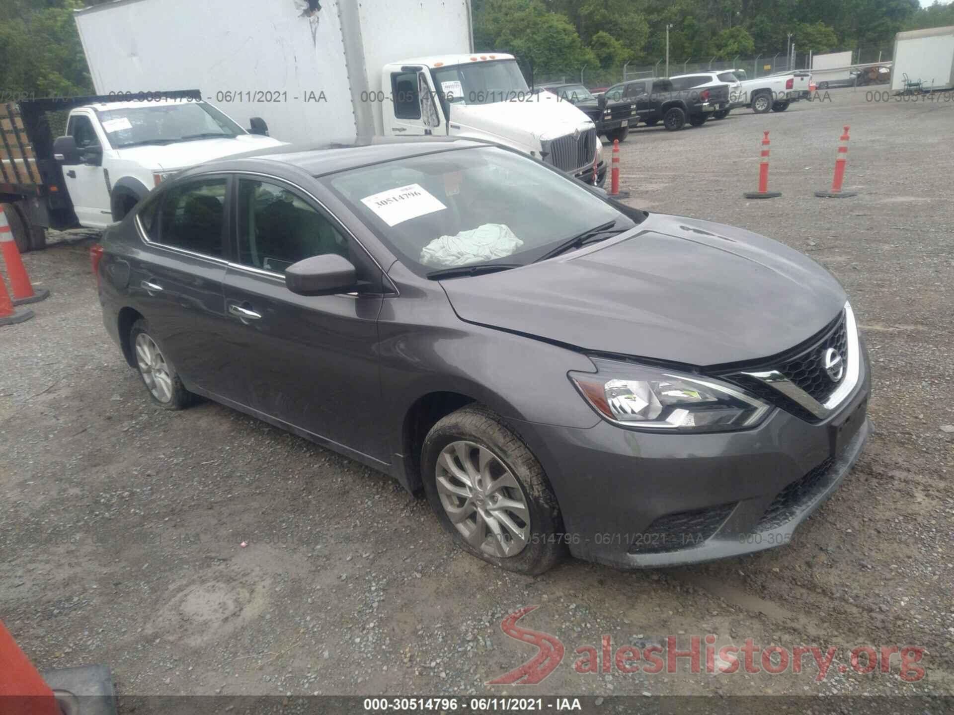 3N1AB7AP3KY258687 2019 NISSAN SENTRA