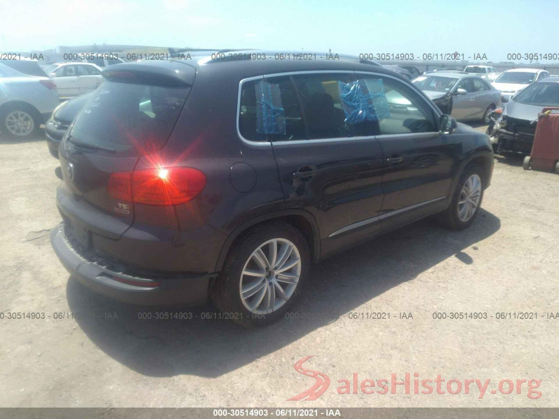 WVGBV7AX2GW568798 2016 VOLKSWAGEN TIGUAN