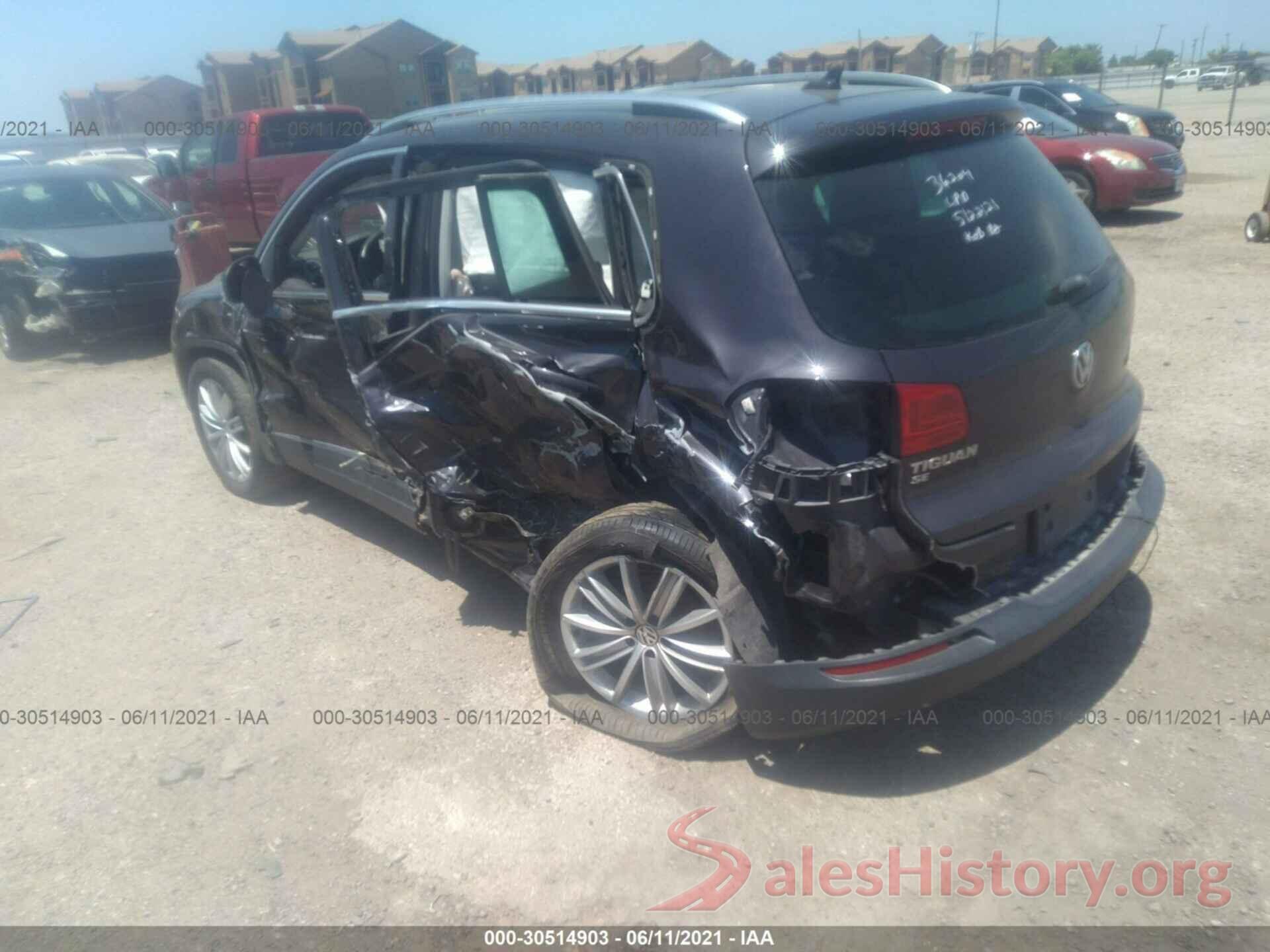 WVGBV7AX2GW568798 2016 VOLKSWAGEN TIGUAN