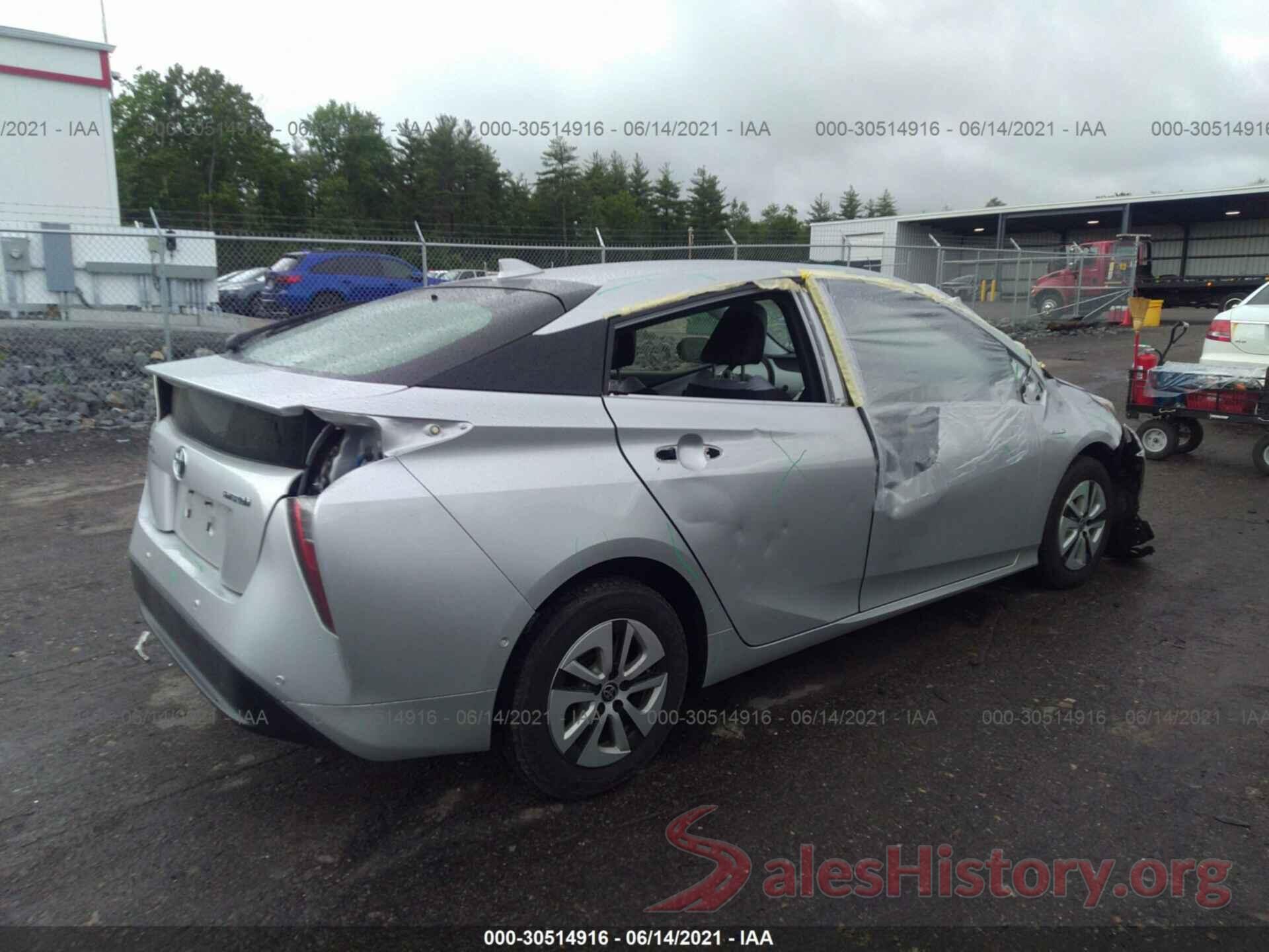 JTDKBRFU8H3042895 2017 TOYOTA PRIUS