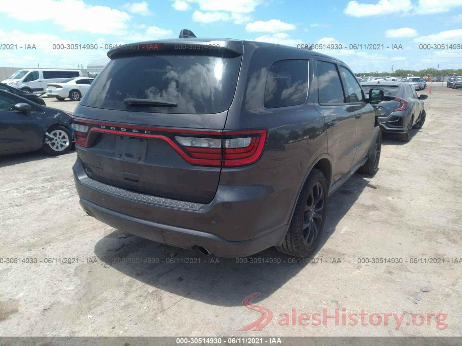 1C4RDHAG4LC162609 2020 DODGE DURANGO