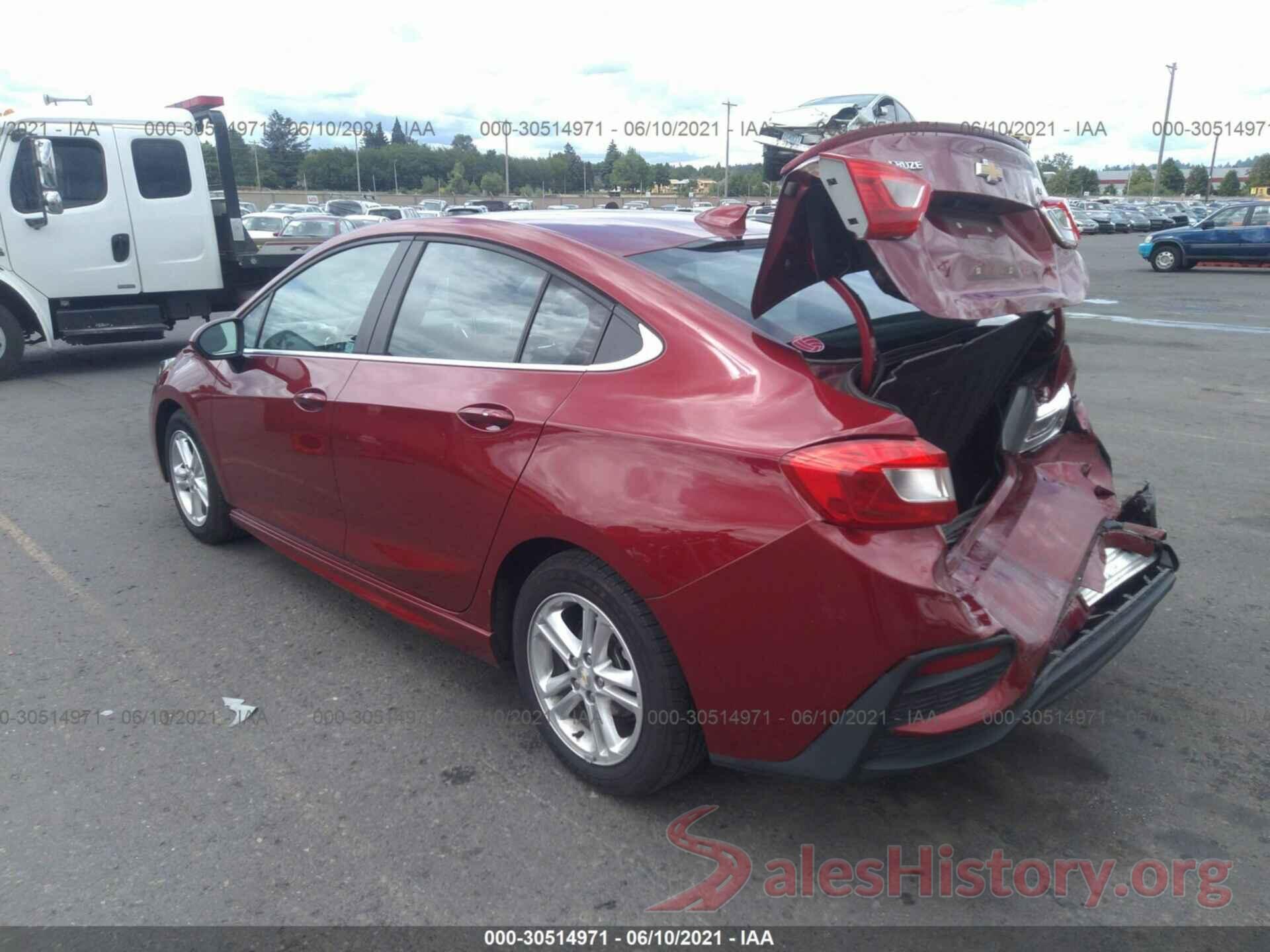 1G1BE5SM6H7165814 2017 CHEVROLET CRUZE