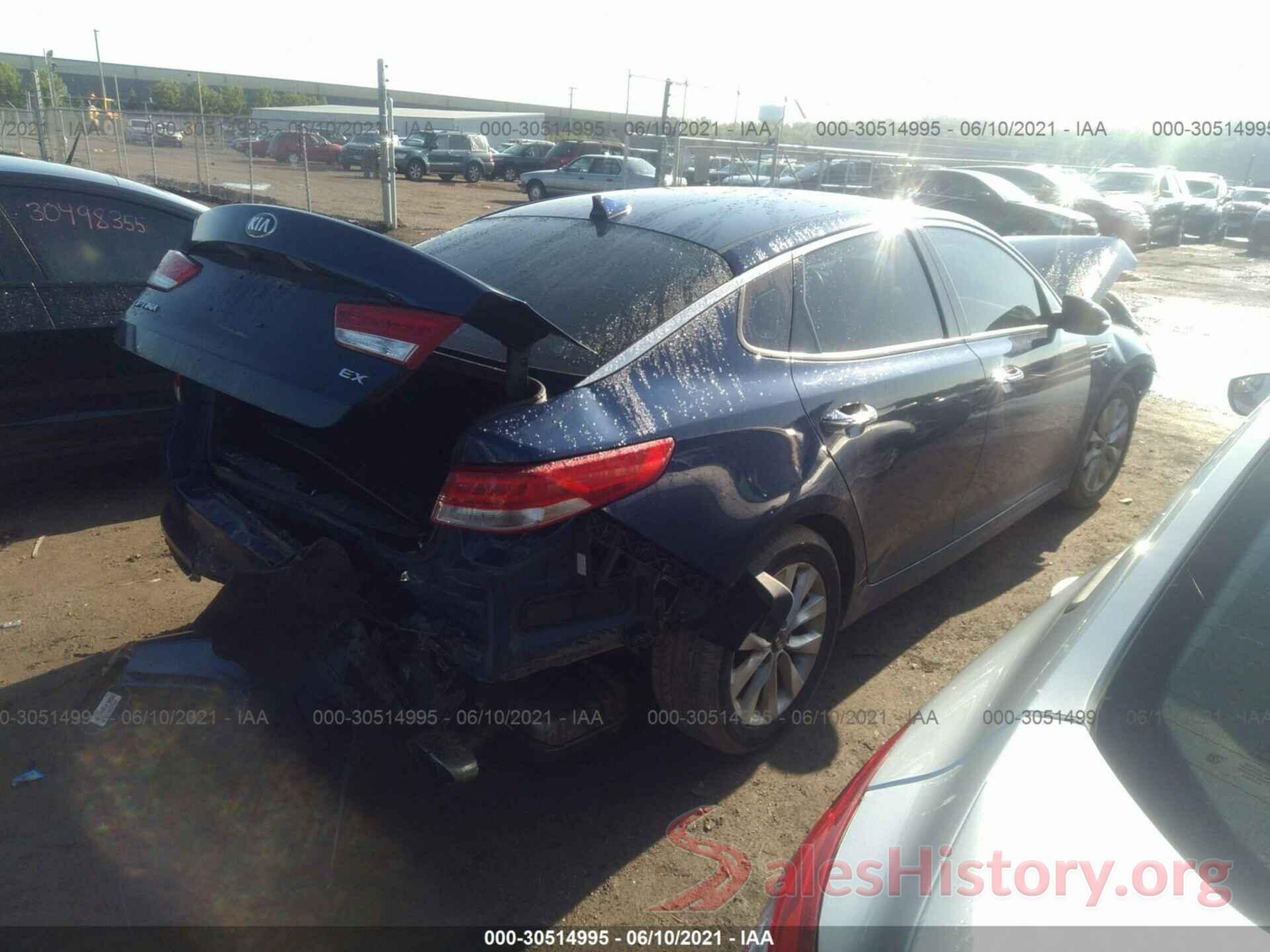 5XXGU4L33GG112994 2016 KIA OPTIMA