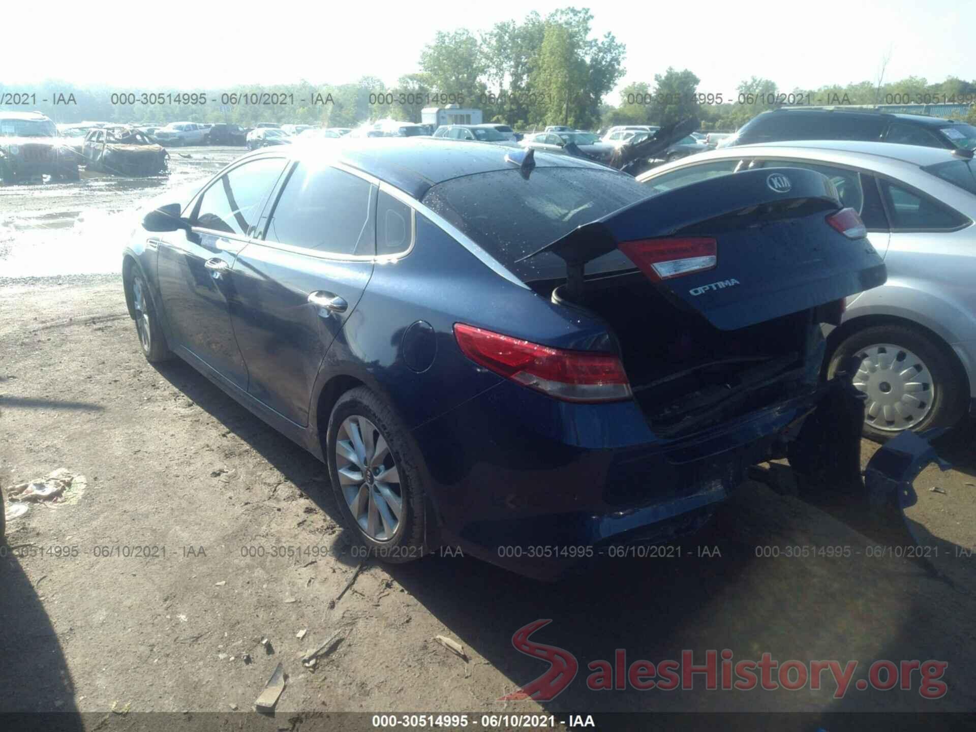 5XXGU4L33GG112994 2016 KIA OPTIMA