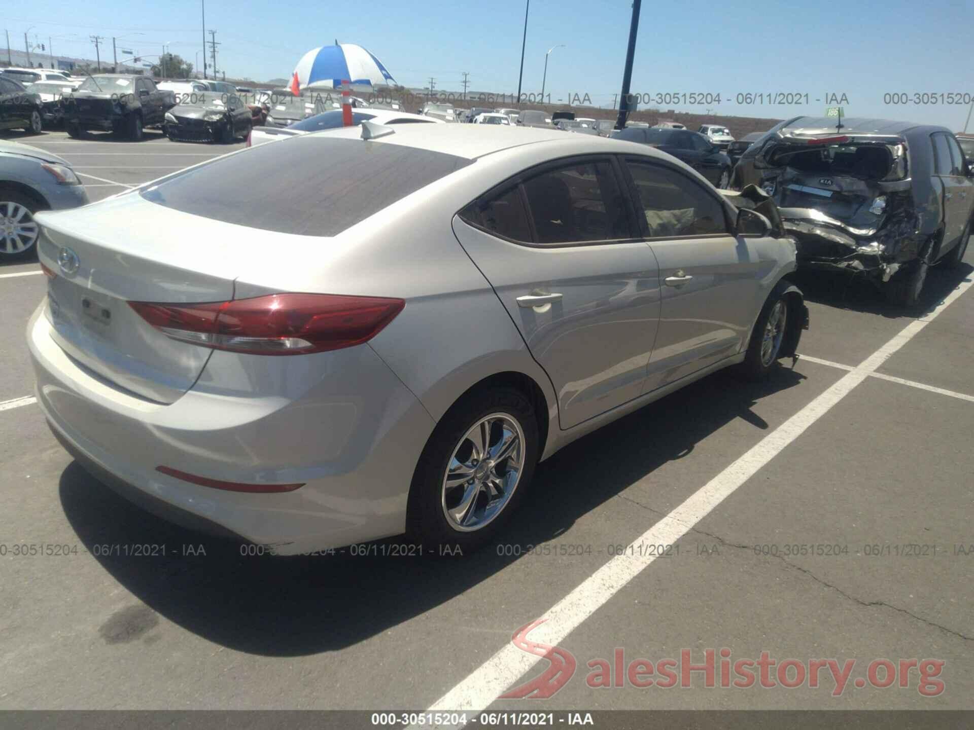 5NPD74LF2HH185249 2017 HYUNDAI ELANTRA